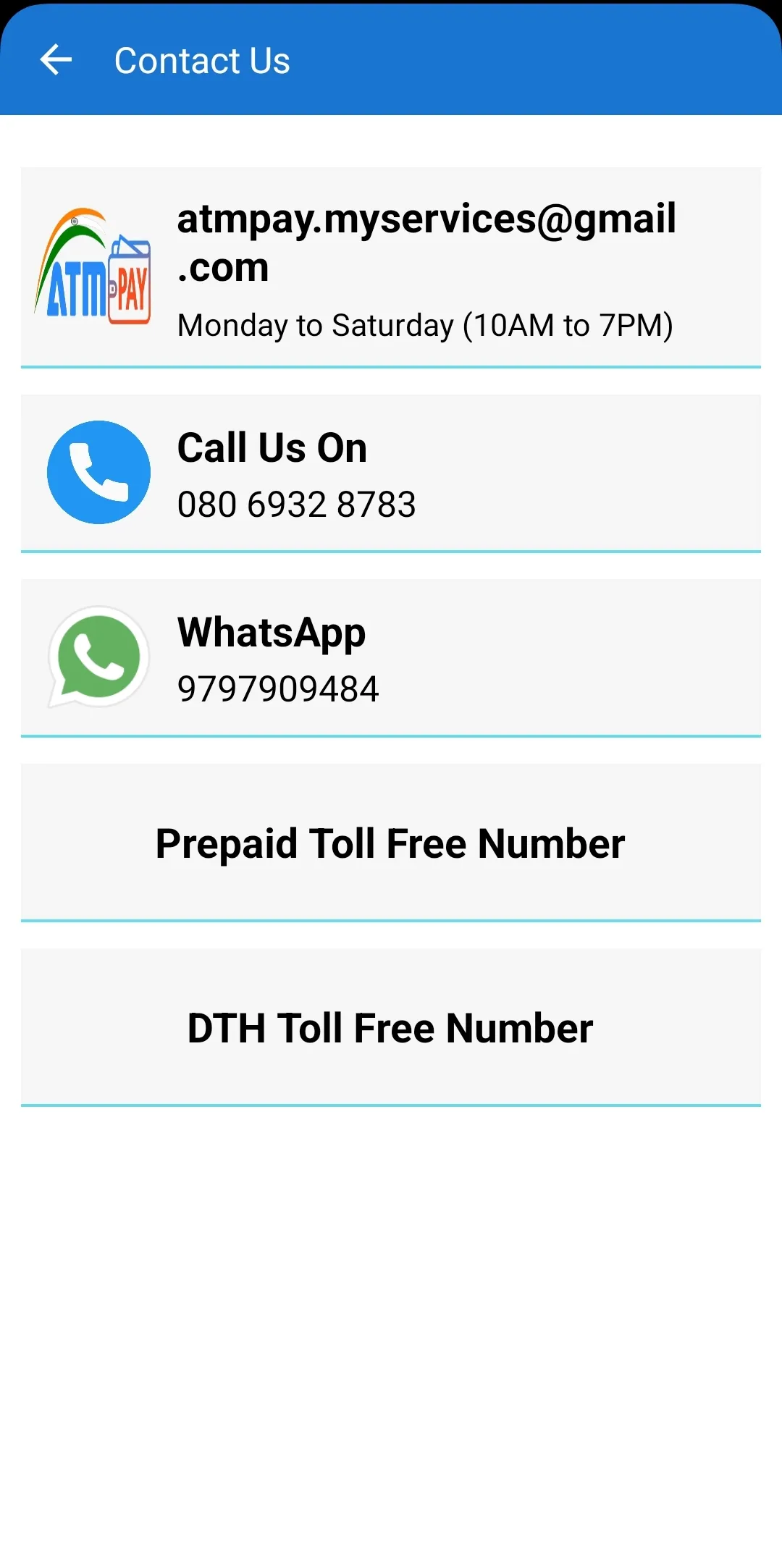 AtmPay- Recharge, Bill Payment | Indus Appstore | Screenshot