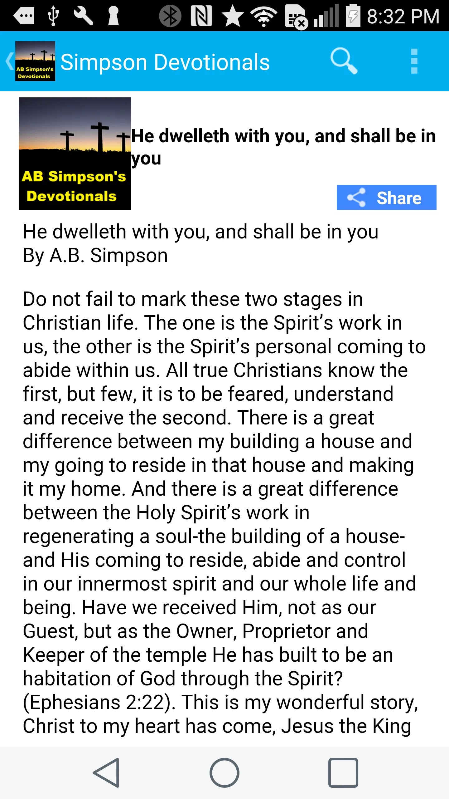 Daily Devotionals - Simpson's | Indus Appstore | Screenshot