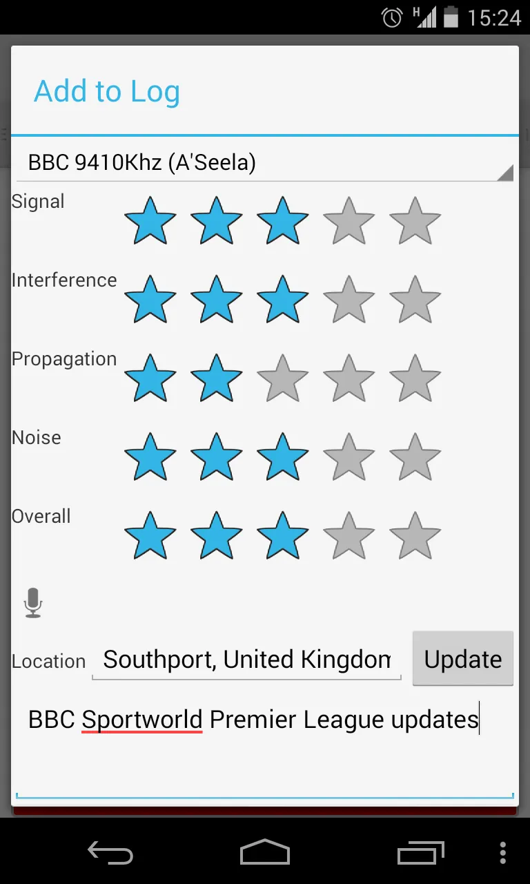 Shortwave Radio Schedules | Indus Appstore | Screenshot