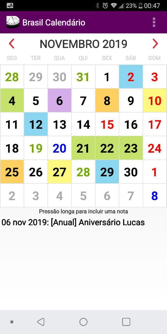 Almanac 2024 Holiday Calendar | Indus Appstore | Screenshot