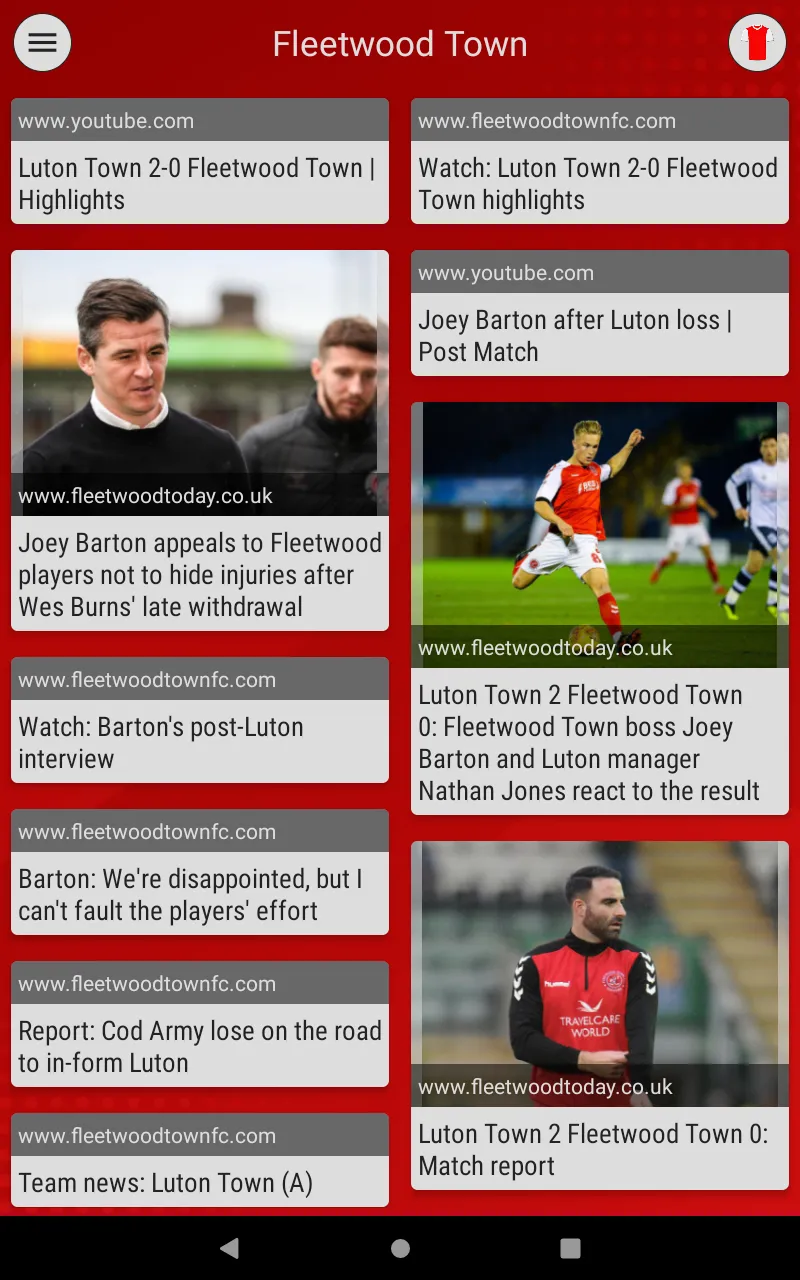 Fleetwood Town Fan App | Indus Appstore | Screenshot