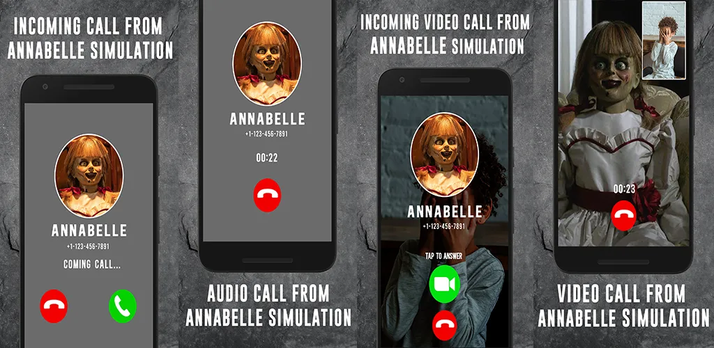 Scary Doll fake video call | Indus Appstore | Screenshot