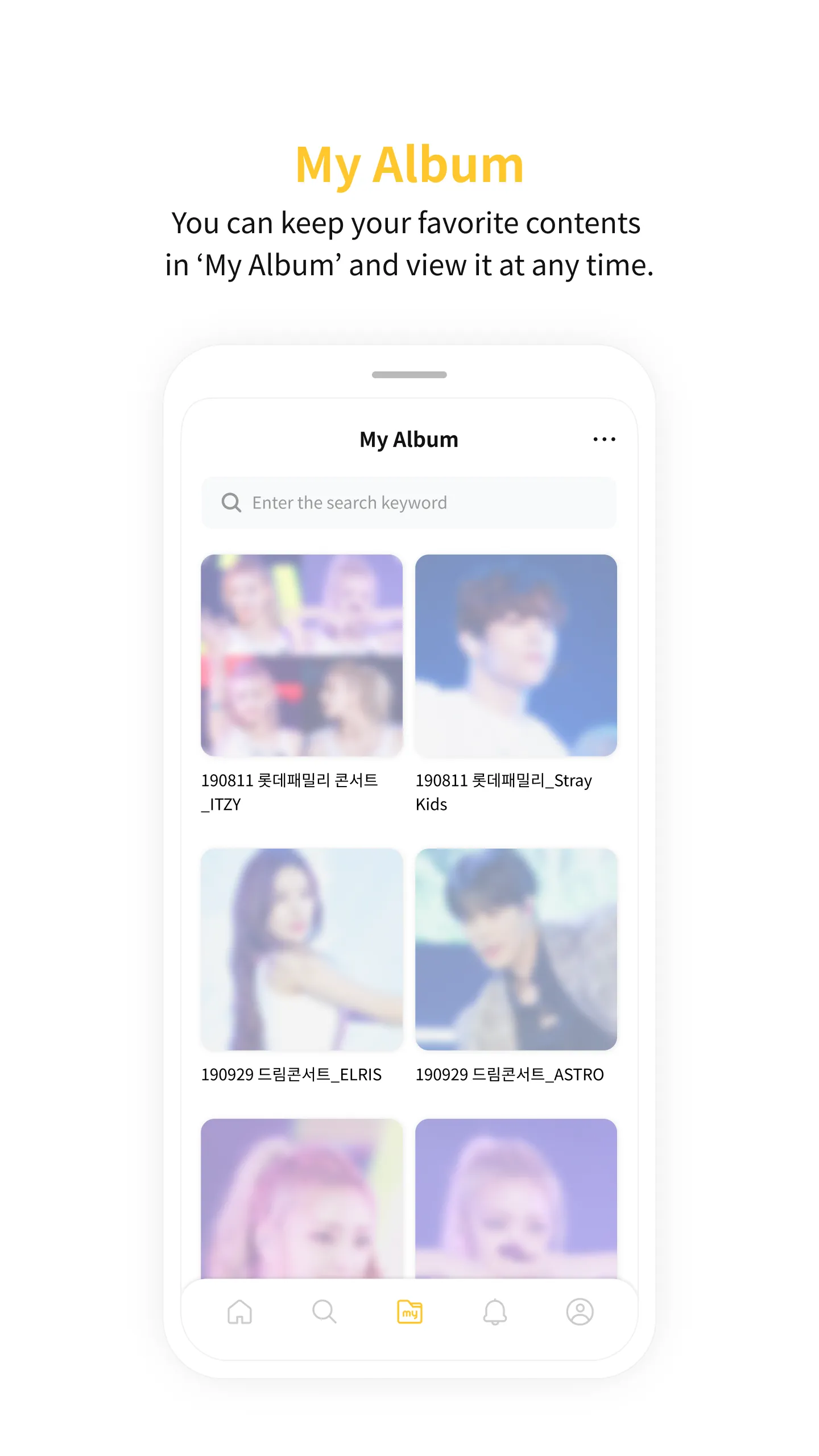 Vibrary - kpop pinterest | Indus Appstore | Screenshot