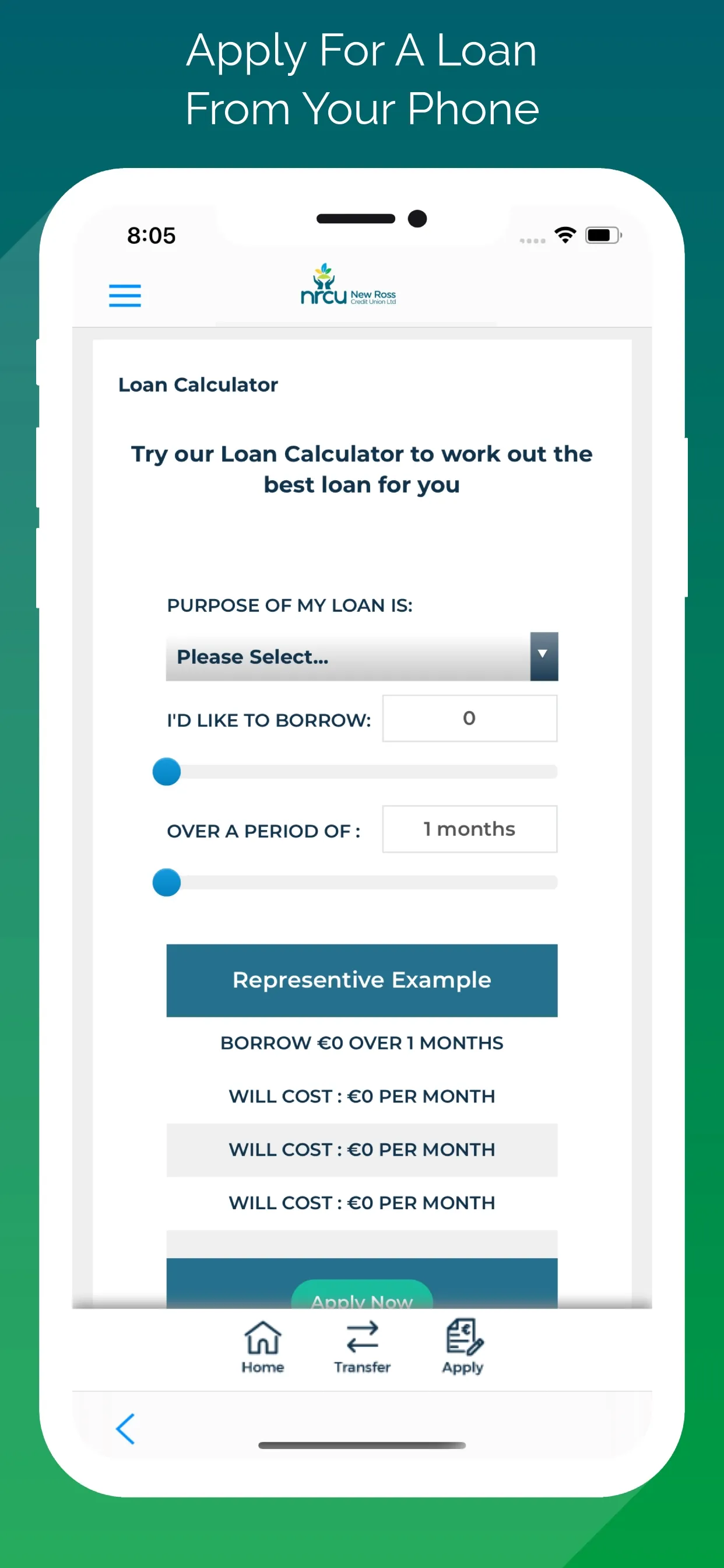 New Ross Credit Union | Indus Appstore | Screenshot