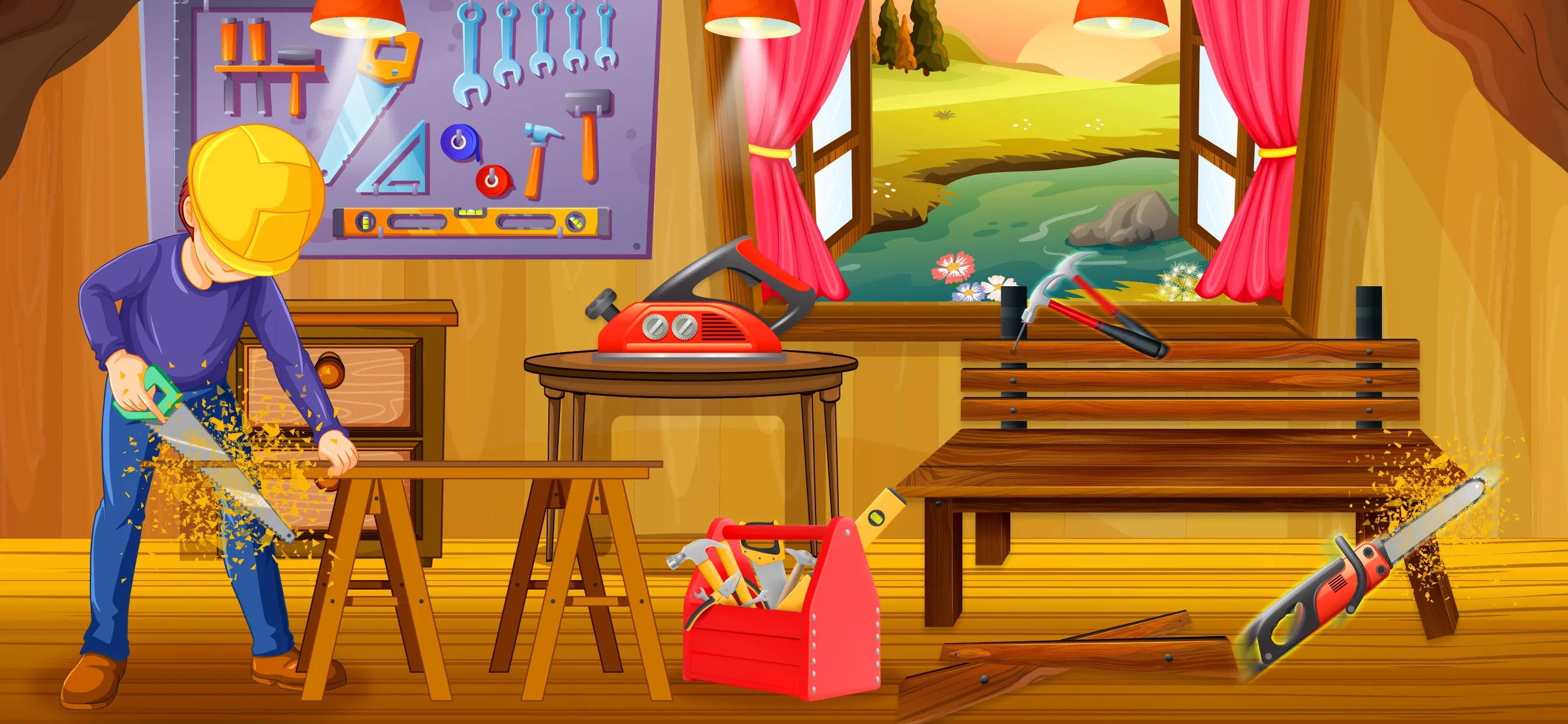 Furniture Maker Factory Game | Indus Appstore | Screenshot