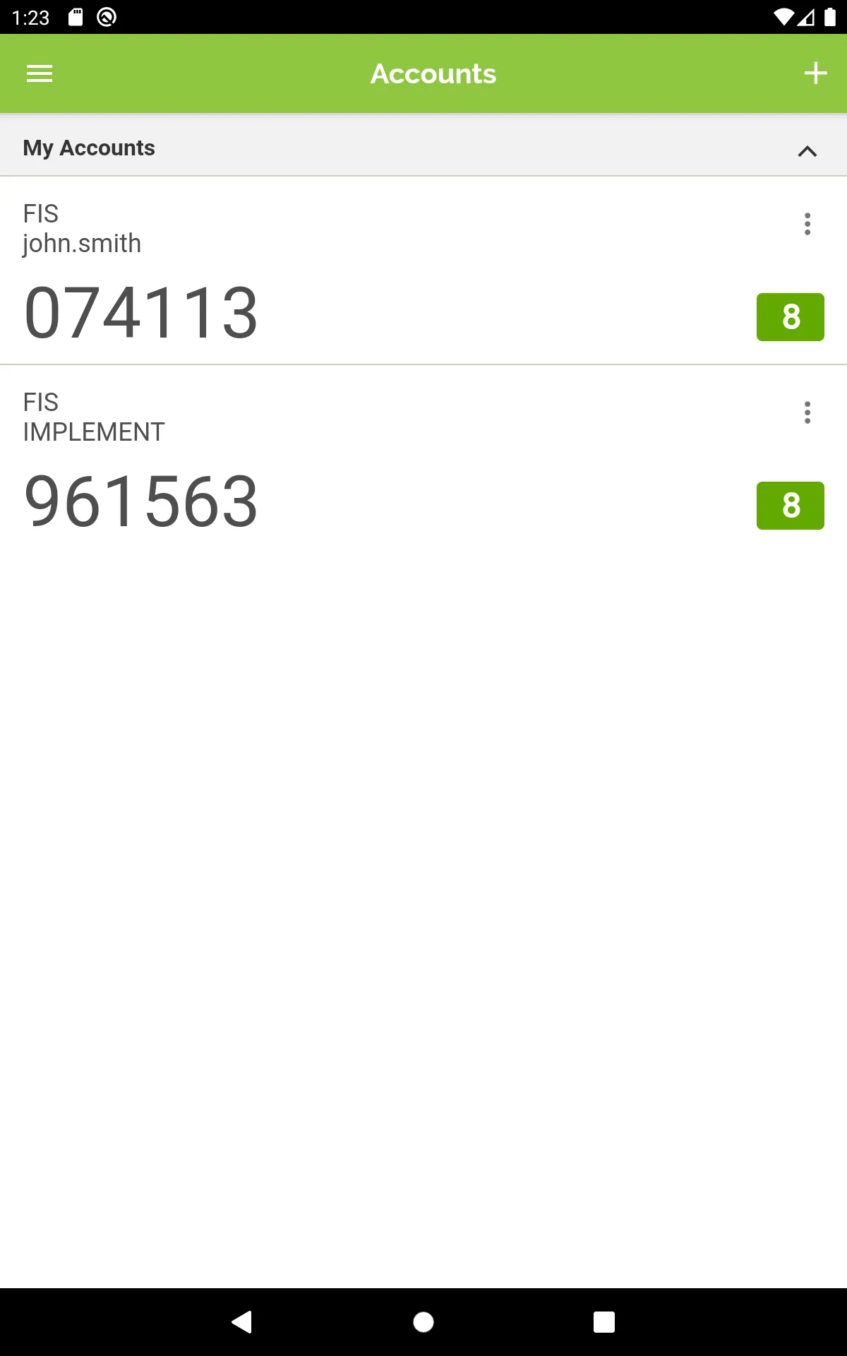 FIS Authenticator | Indus Appstore | Screenshot