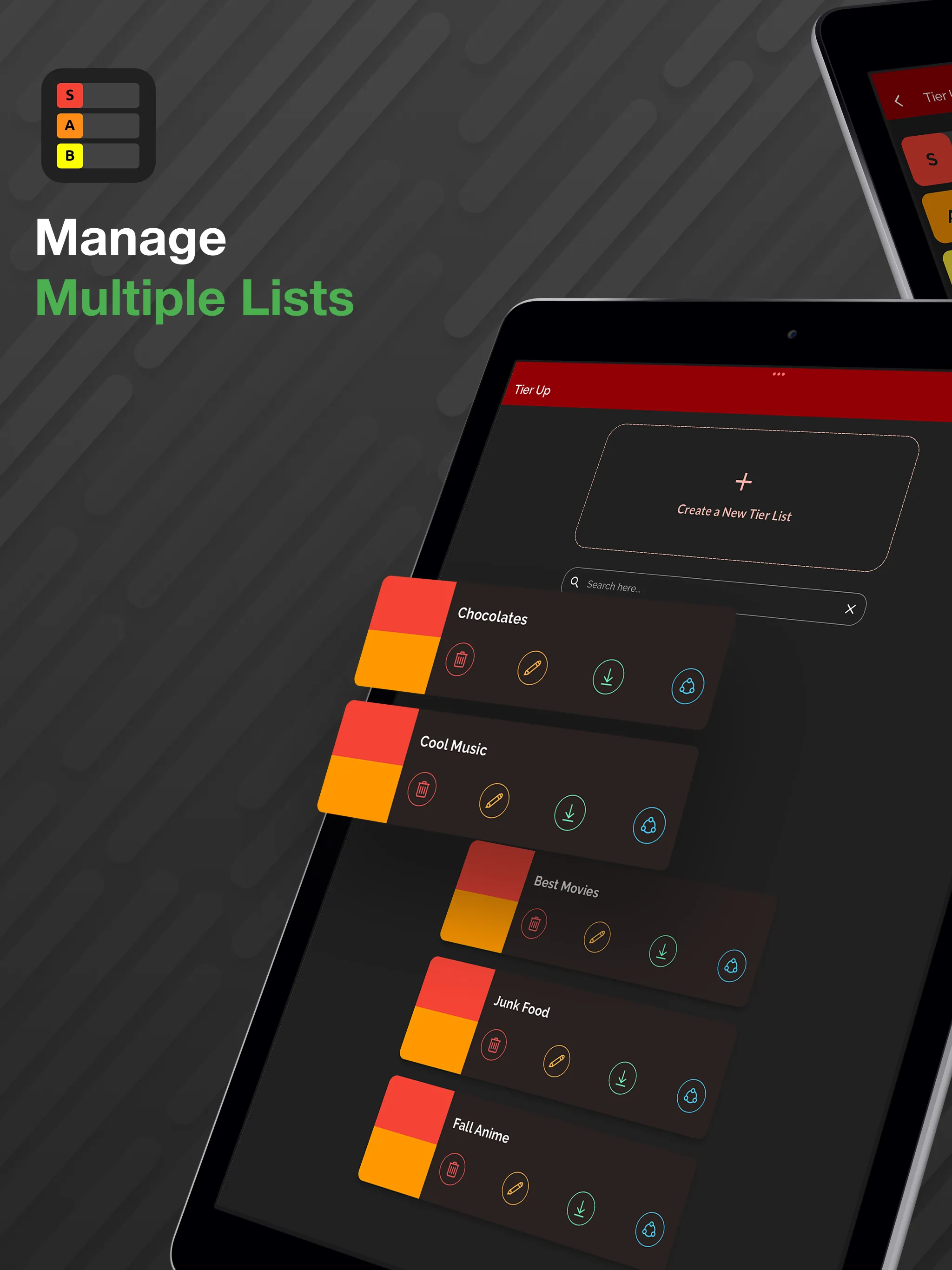 TierUp Tier List Ranking Maker | Indus Appstore | Screenshot