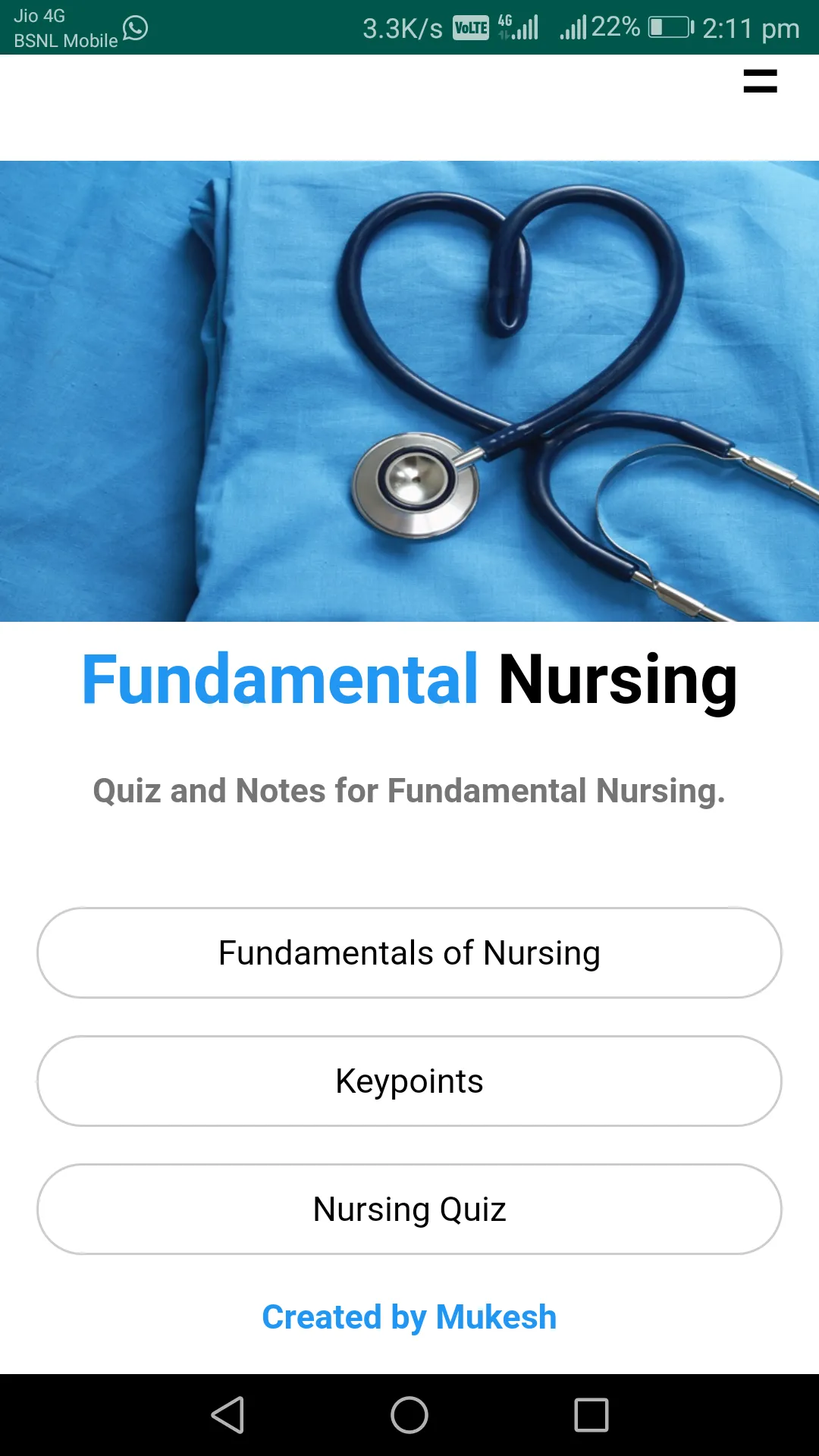 Fundamental Nursing | Indus Appstore | Screenshot