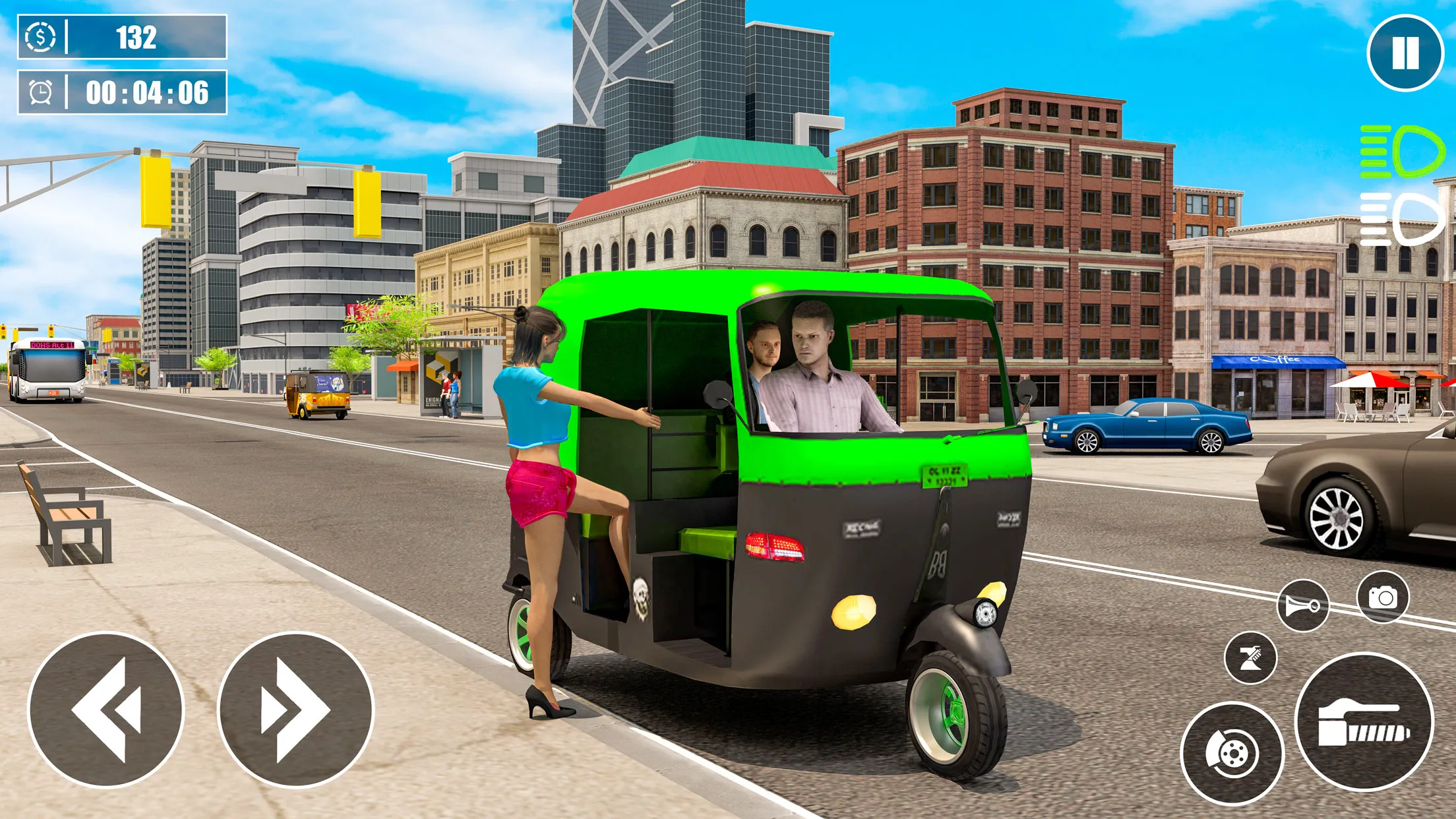 Tuk Tuk Auto Rickshaw Sim 3D | Indus Appstore | Screenshot