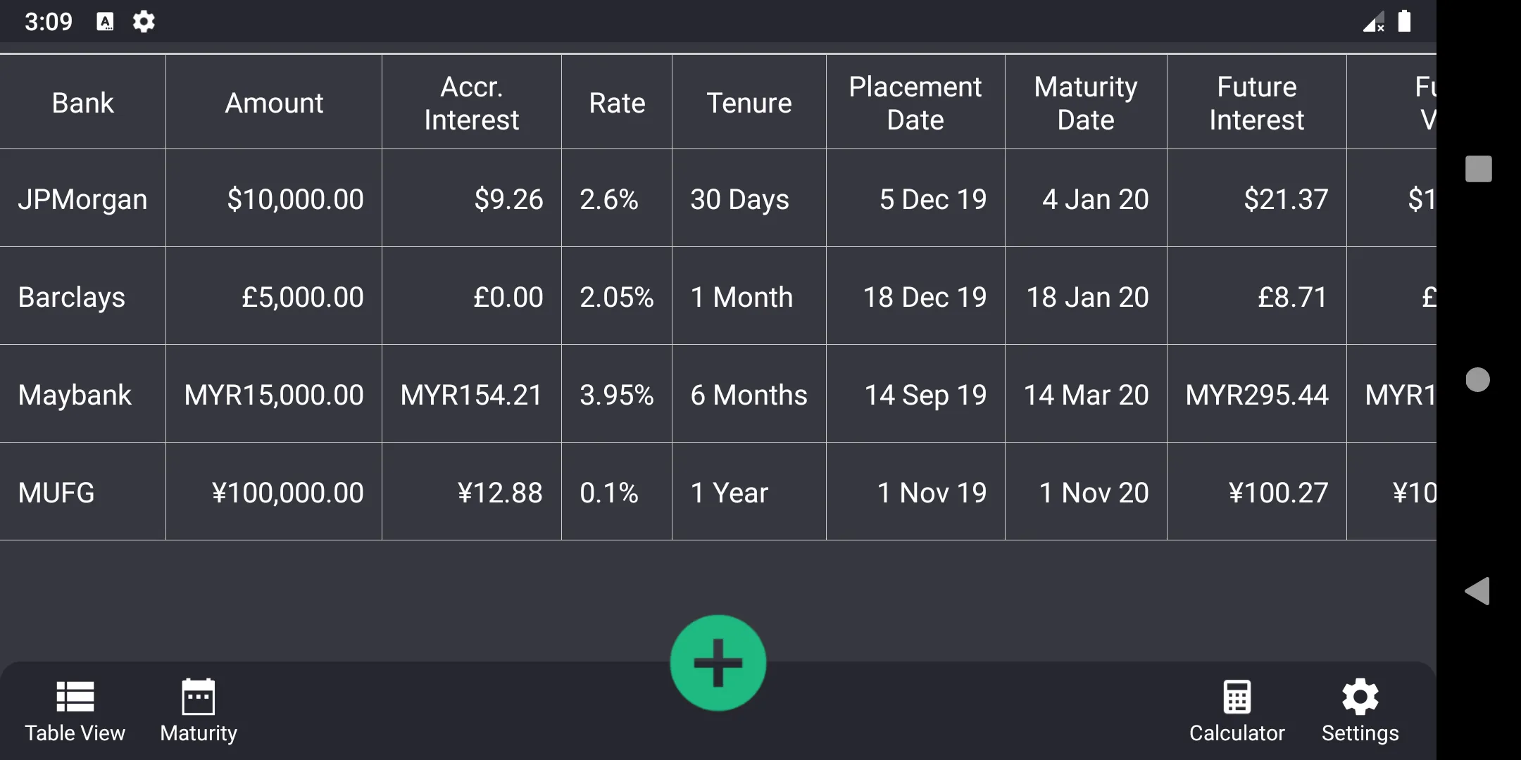 Money & FD Manager / Tracker | Indus Appstore | Screenshot