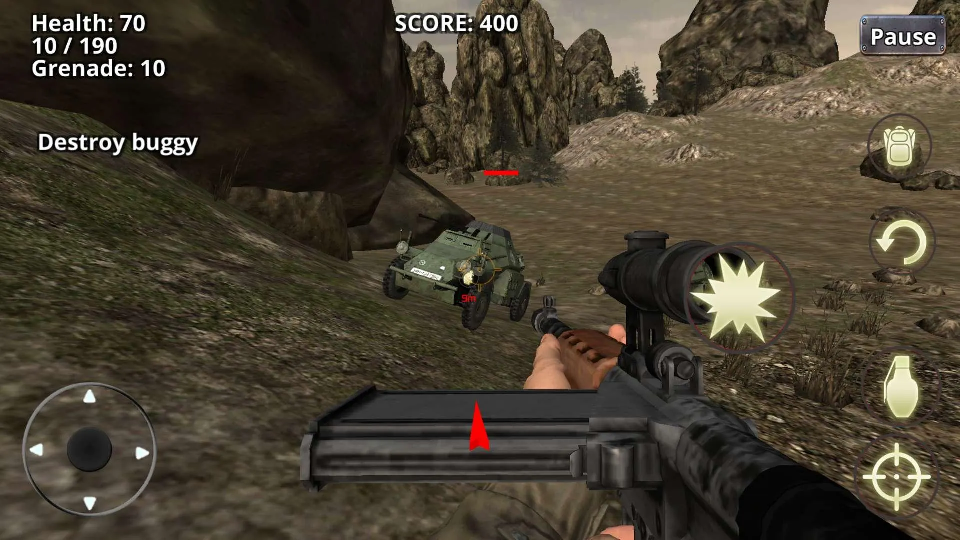 War Battleground WW2 Shooter | Indus Appstore | Screenshot