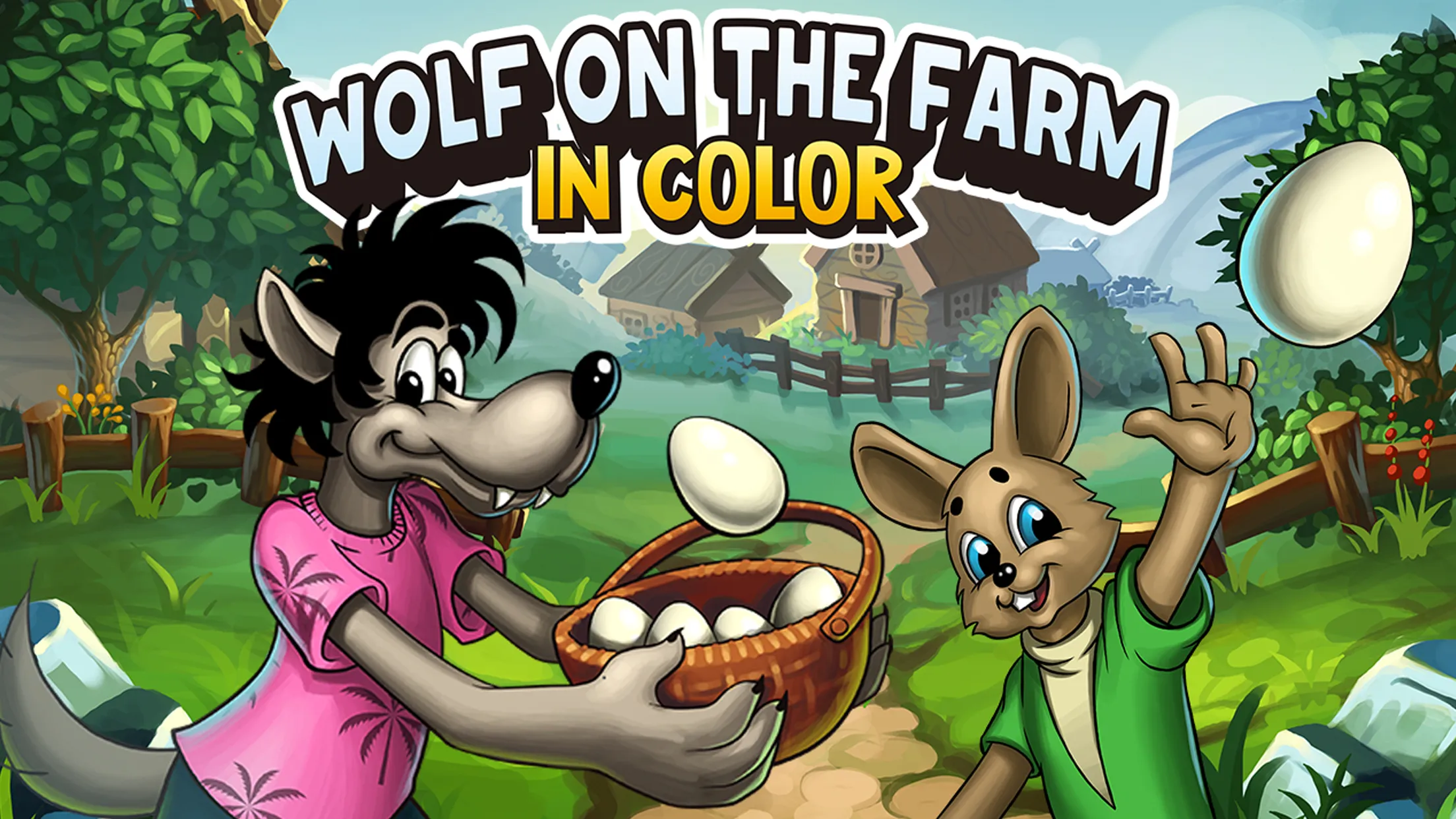 Wolf on the Farm in color | Indus Appstore | Screenshot