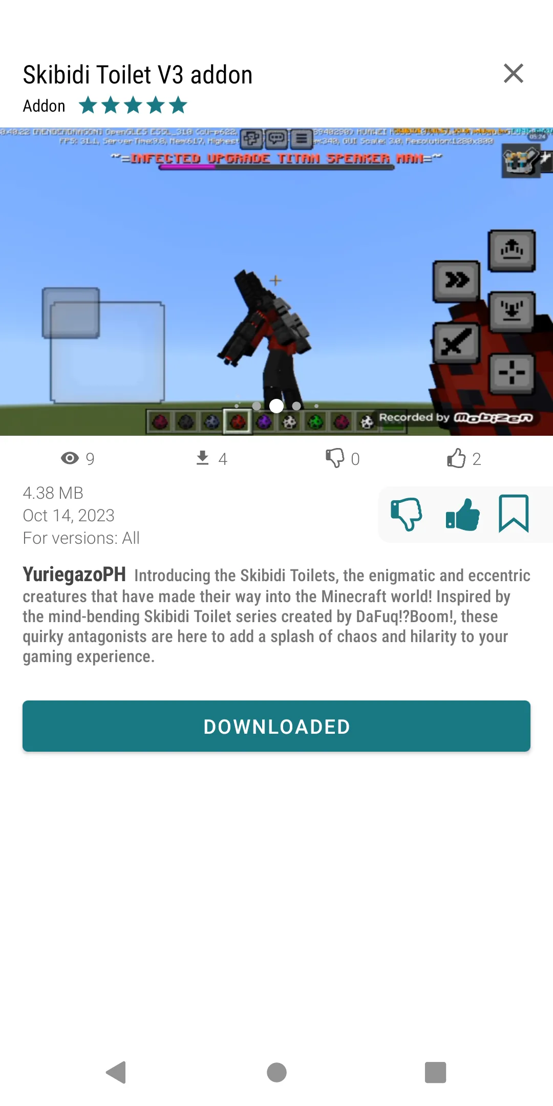 Addons & Mods for Minecraft | Indus Appstore | Screenshot