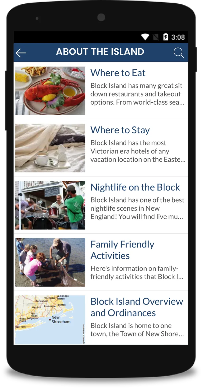 The Block Island App | Indus Appstore | Screenshot