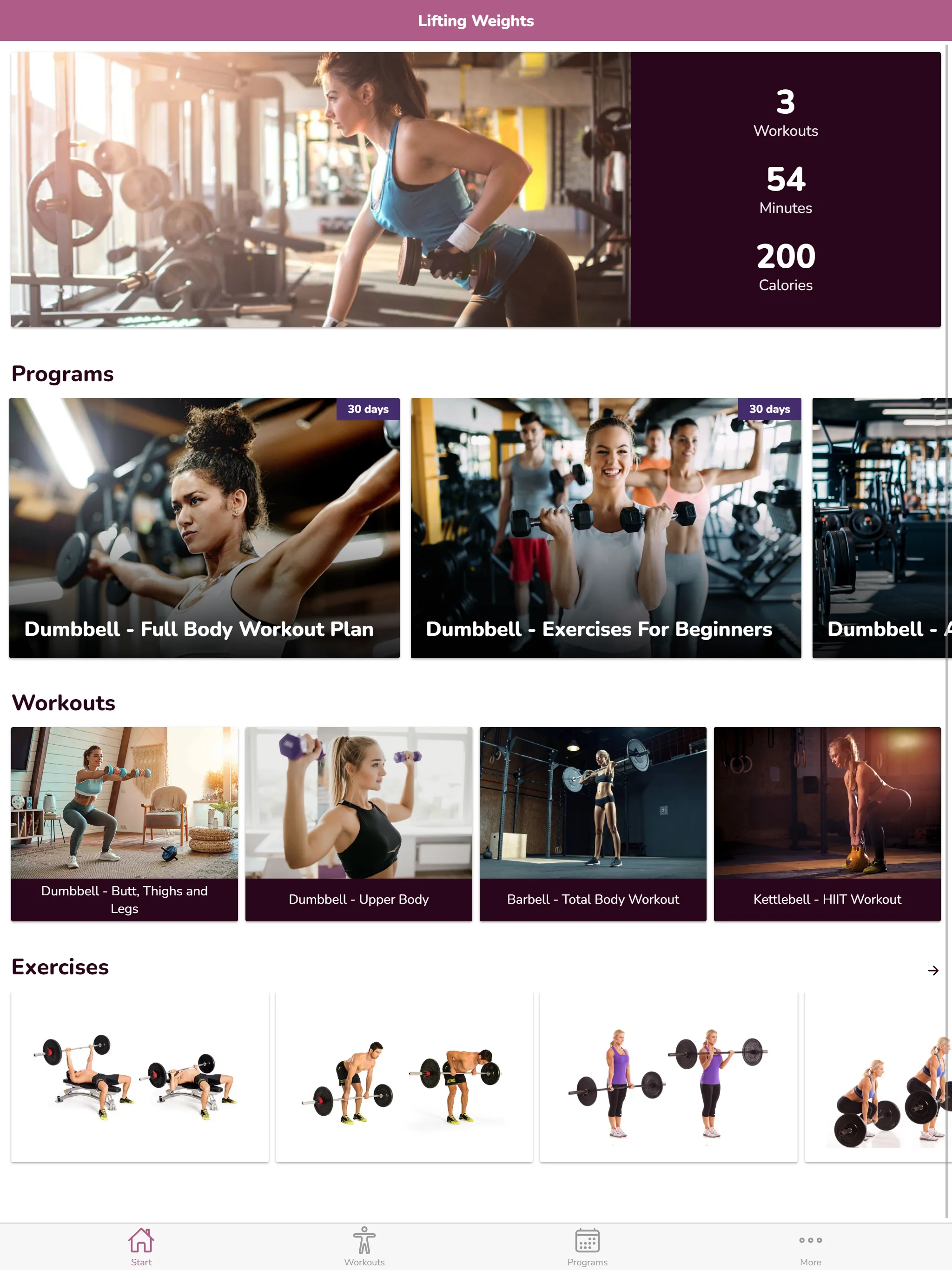 Weight Training for Women | Indus Appstore | Screenshot