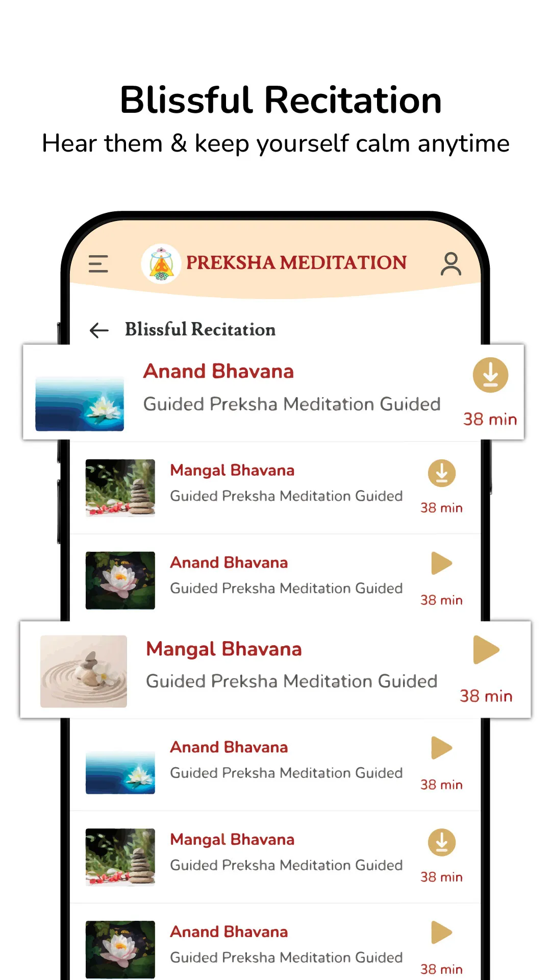 Preksha Meditation | Indus Appstore | Screenshot