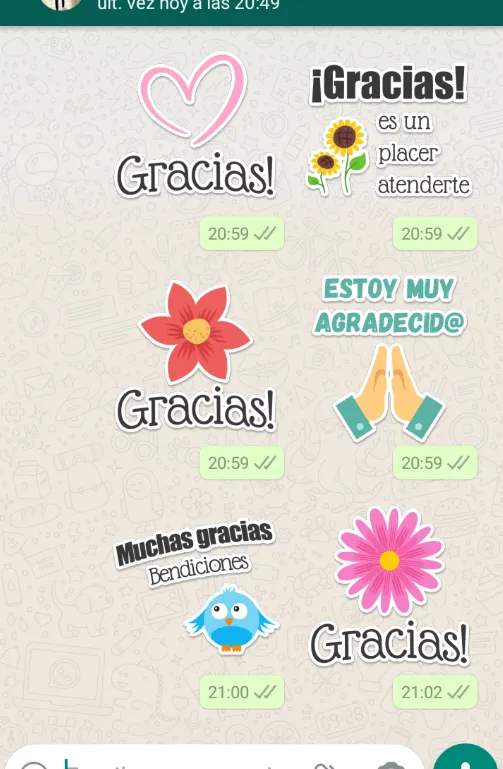 WAStickerApps Gracias | Indus Appstore | Screenshot