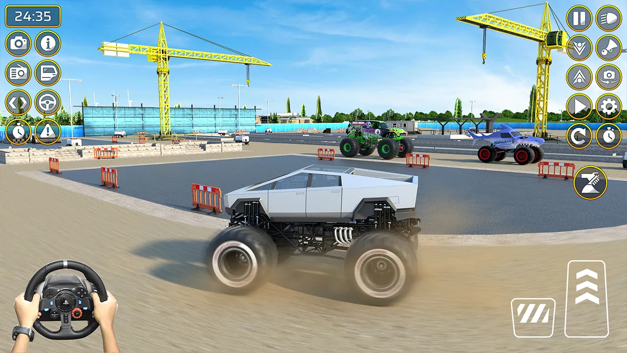 Monster Truck Racing Car Games | Indus Appstore | Screenshot