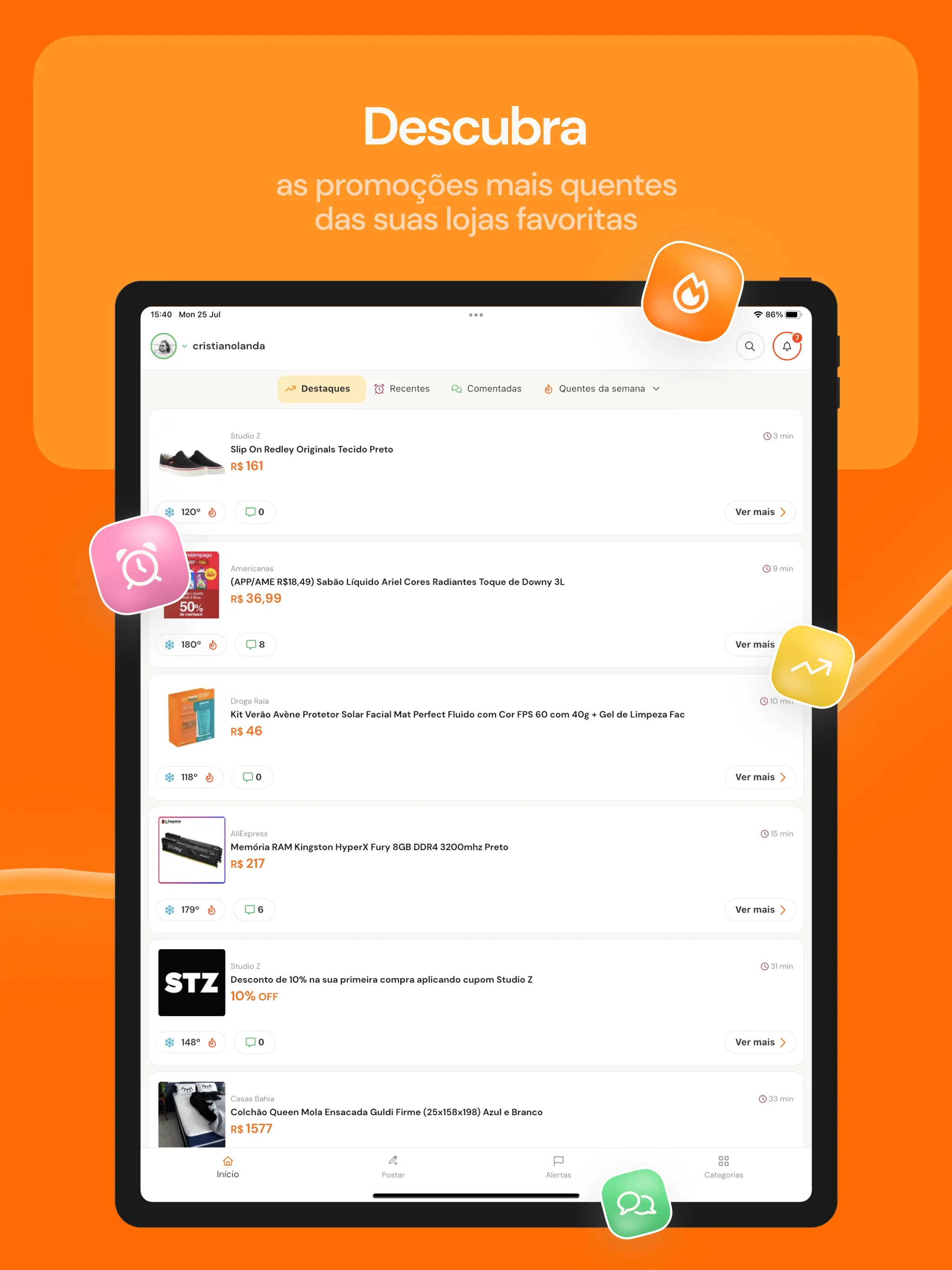 Pelando: promoções e cupons | Indus Appstore | Screenshot