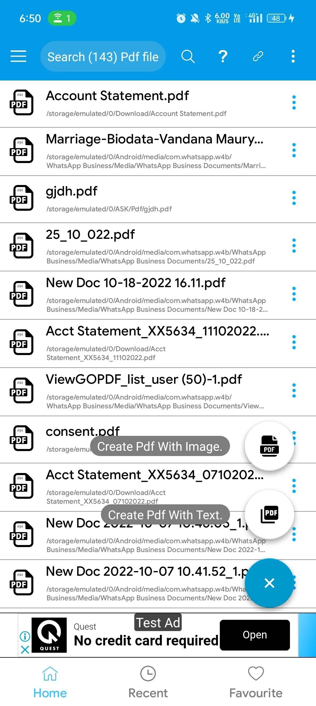 ASK PDF Viewer, Convertor | Indus Appstore | Screenshot