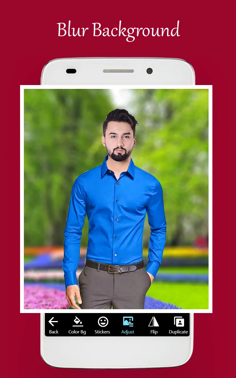 Men formal shirt photo editor | Indus Appstore | Screenshot