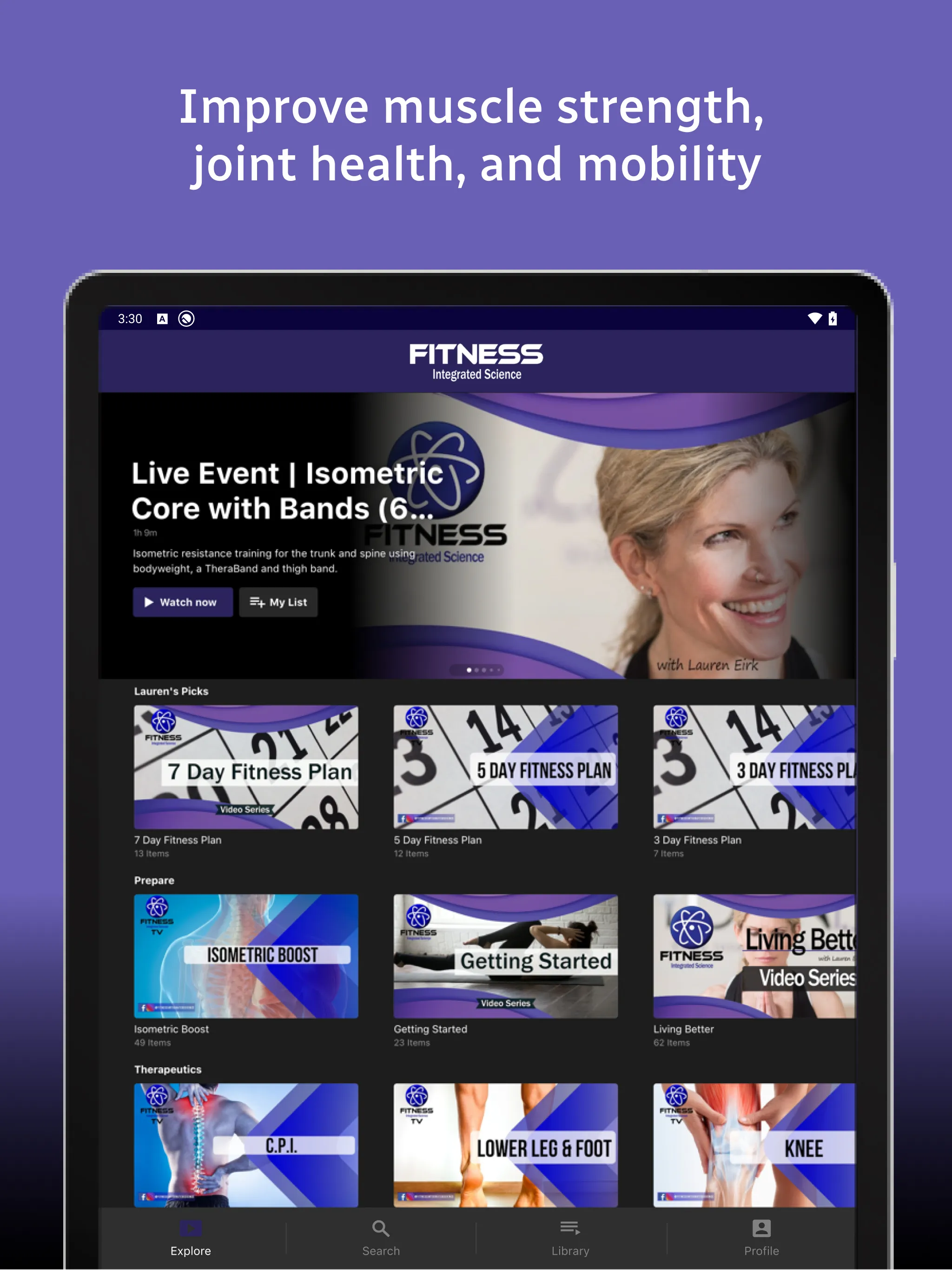 Fitness Integrated Science TV | Indus Appstore | Screenshot