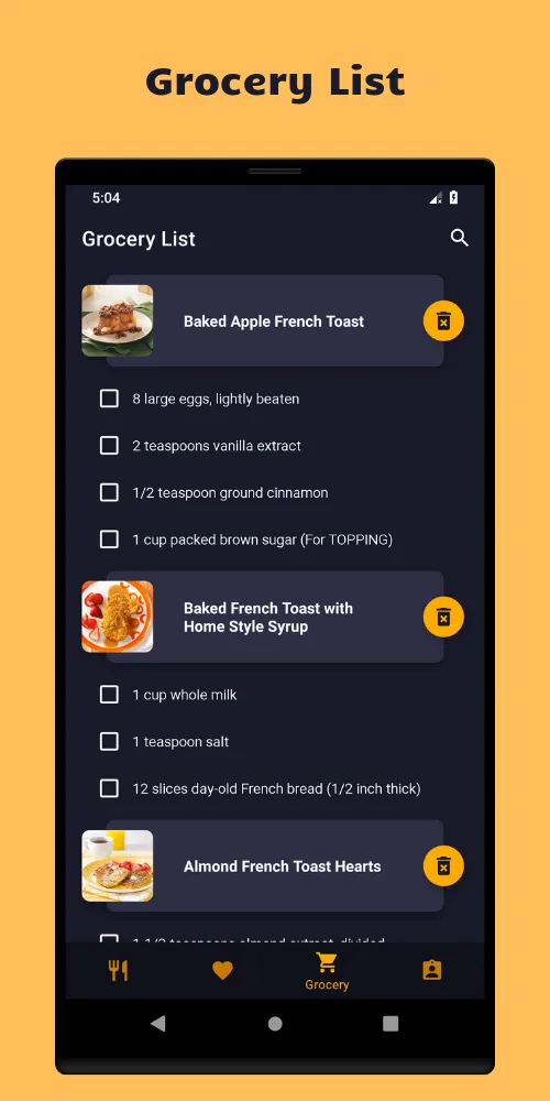 Toast-Breakfast Snacks Recipes | Indus Appstore | Screenshot