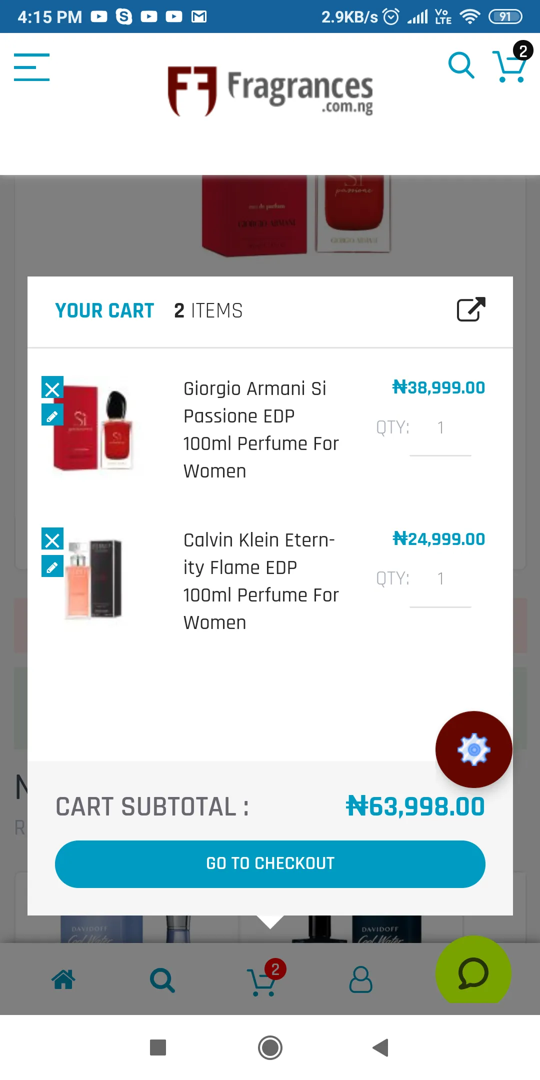 Fragrances.com.ng | Indus Appstore | Screenshot