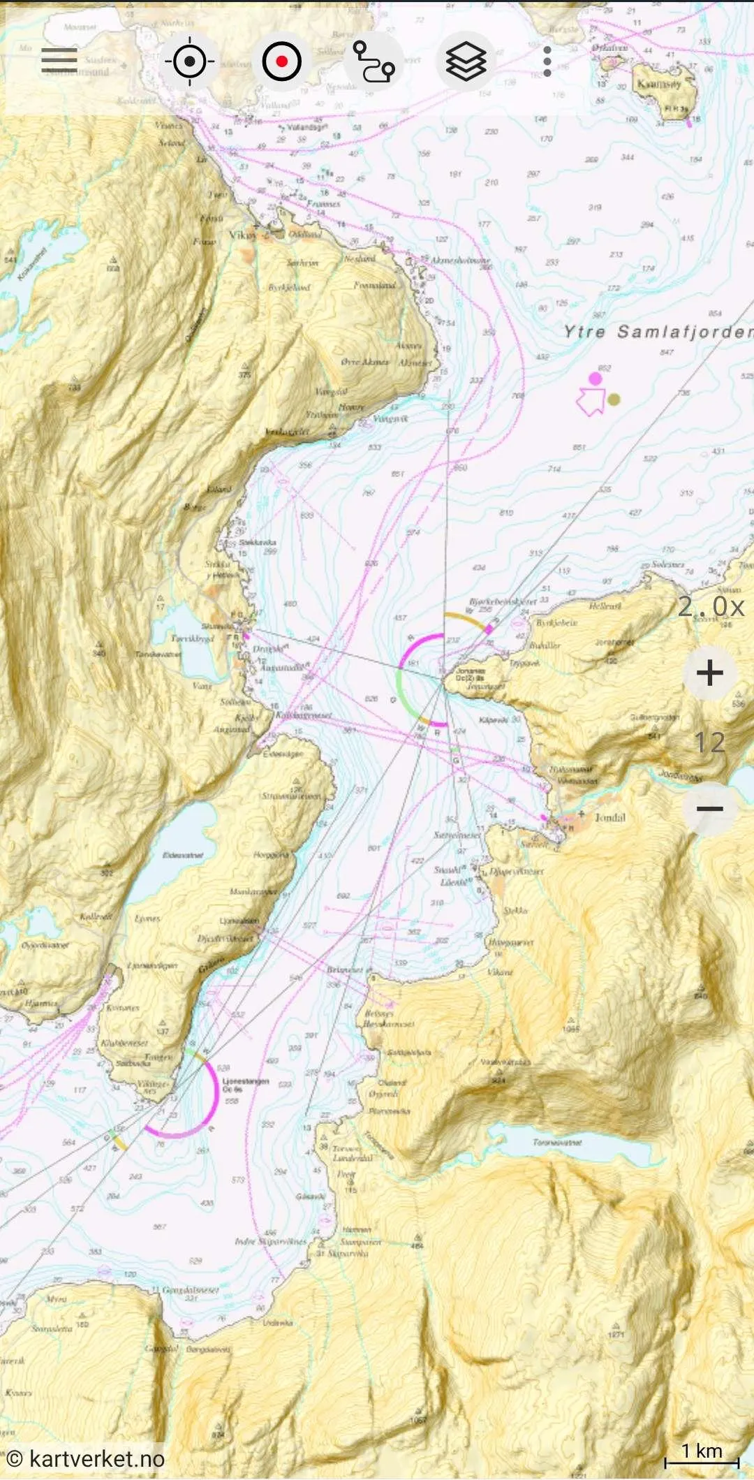 Norway Topo Maps | Indus Appstore | Screenshot