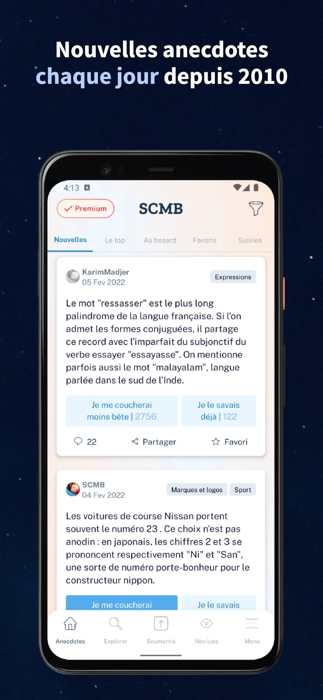 Se Coucher Moins Bête | Indus Appstore | Screenshot