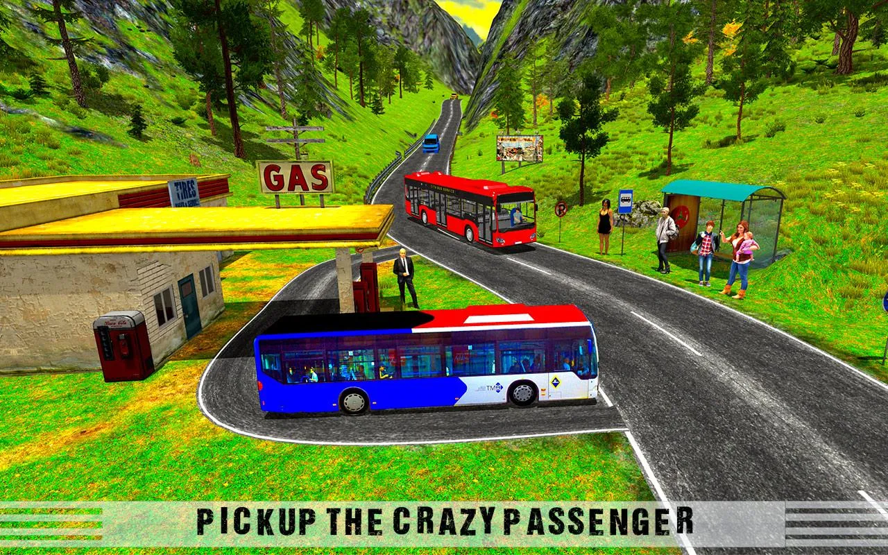 Offroad Coach Tourist Bus Game | Indus Appstore | Screenshot