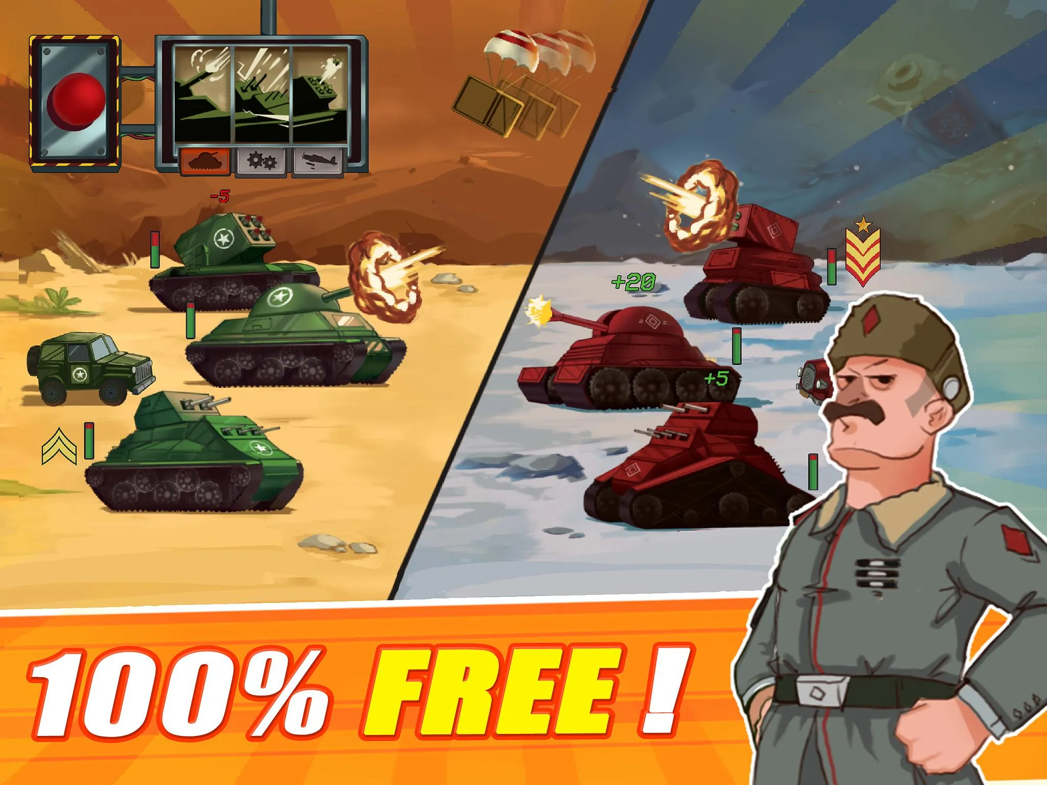 Tank Battle : War Commander | Indus Appstore | Screenshot