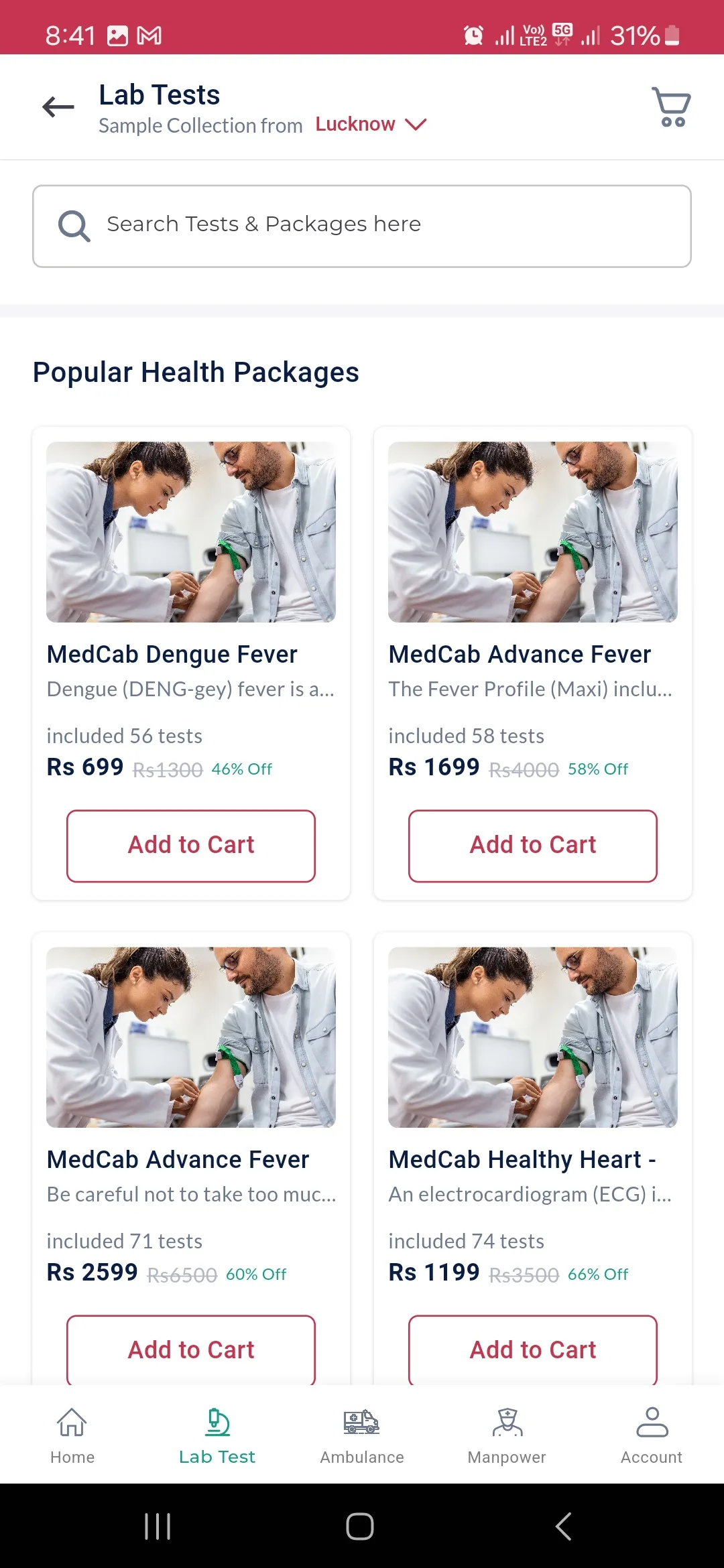 Med Cab | All Health Services | Indus Appstore | Screenshot