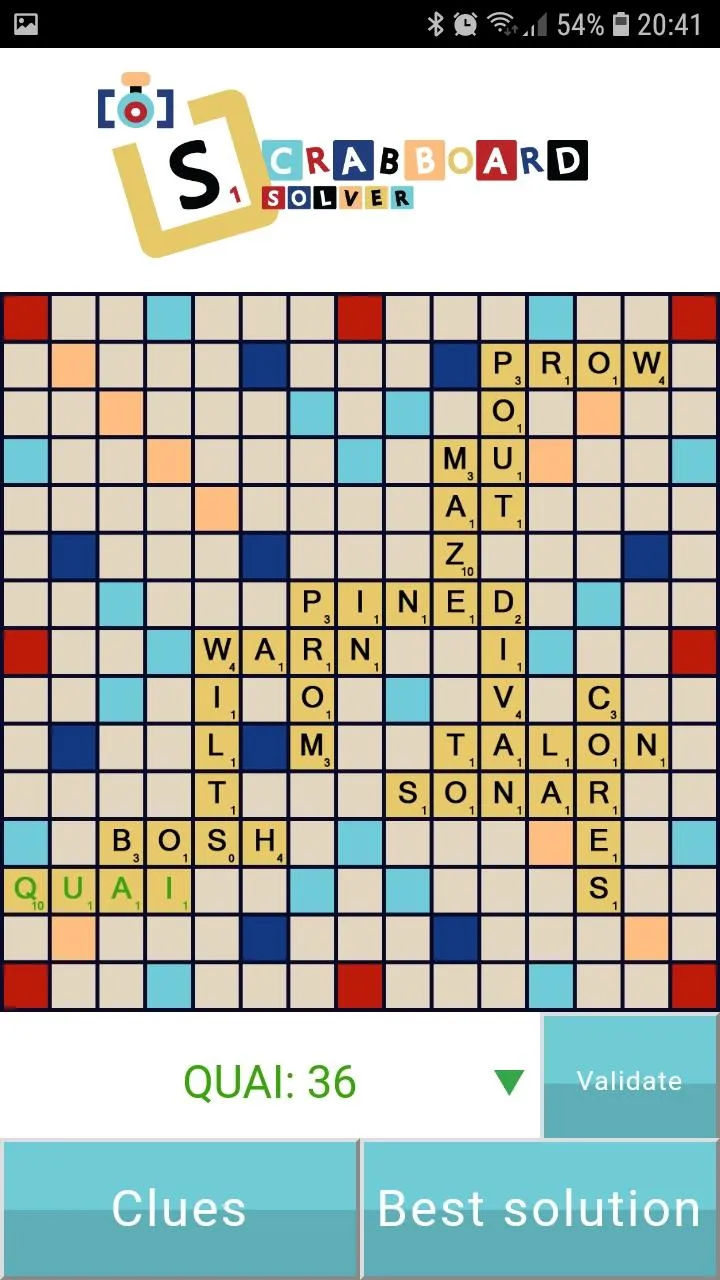 Scrabboard Solver | Indus Appstore | Screenshot