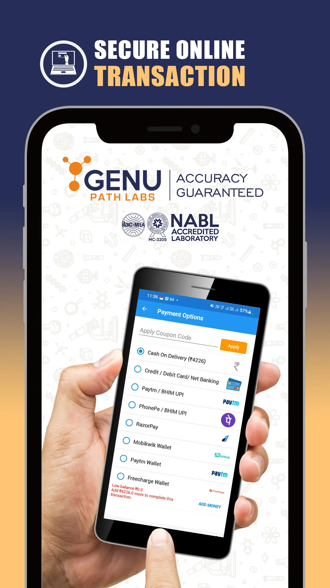 GenuPathLabs - Diagnostic Test | Indus Appstore | Screenshot