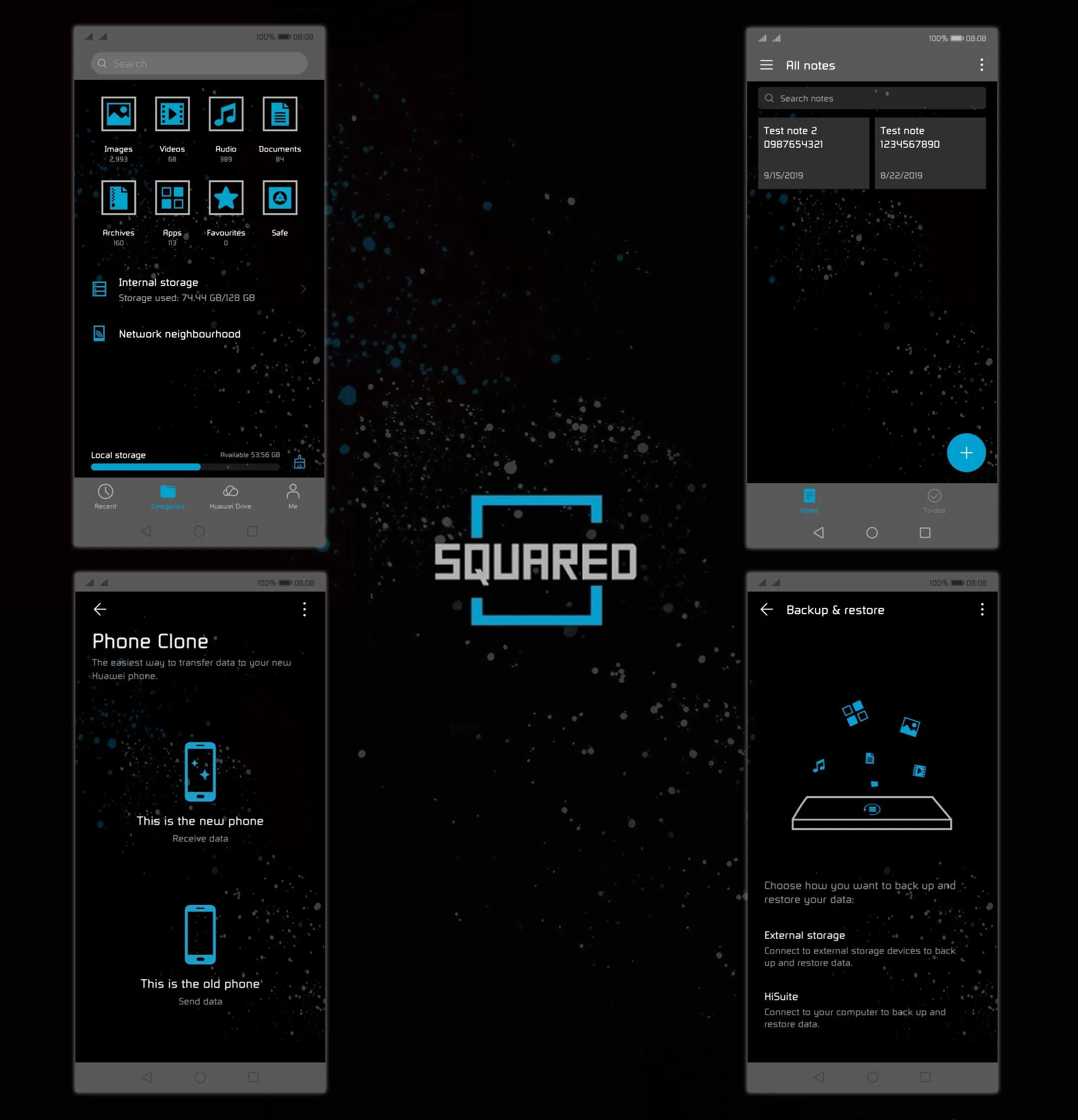 [EMUI 9.1]Squared Theme | Indus Appstore | Screenshot