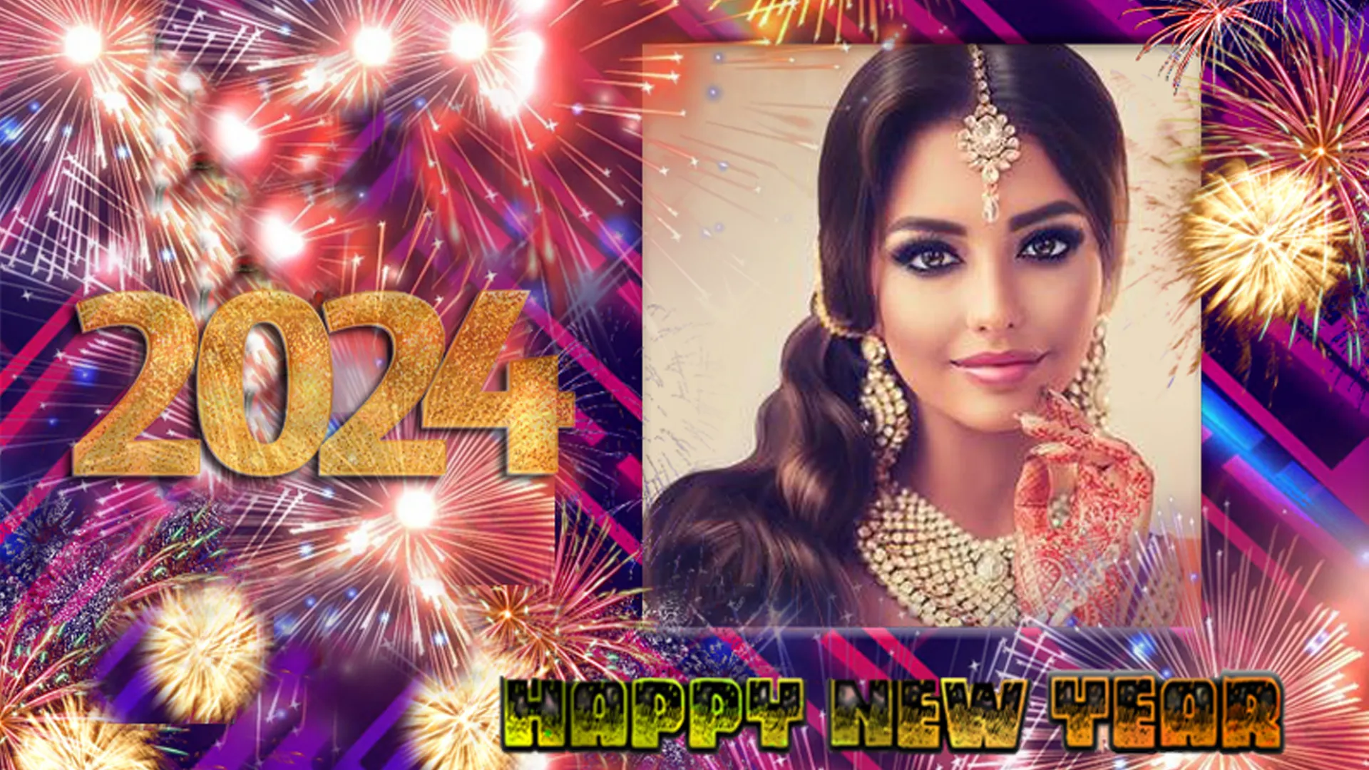 New year photo frame 2024 | Indus Appstore | Screenshot