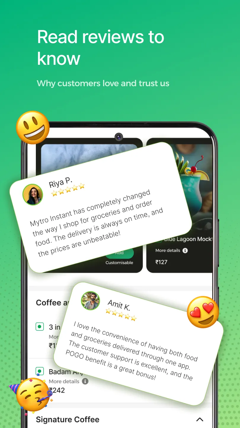 Mytro: Food & Grocery Delivery | Indus Appstore | Screenshot