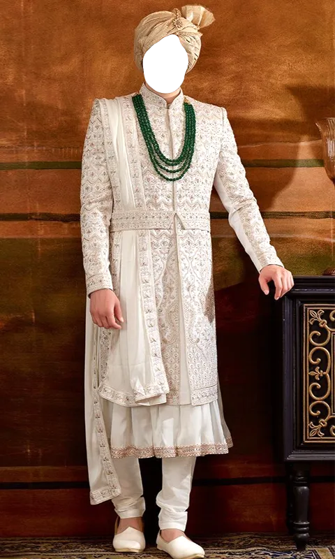 Men Sherwani Photo Suit | Indus Appstore | Screenshot