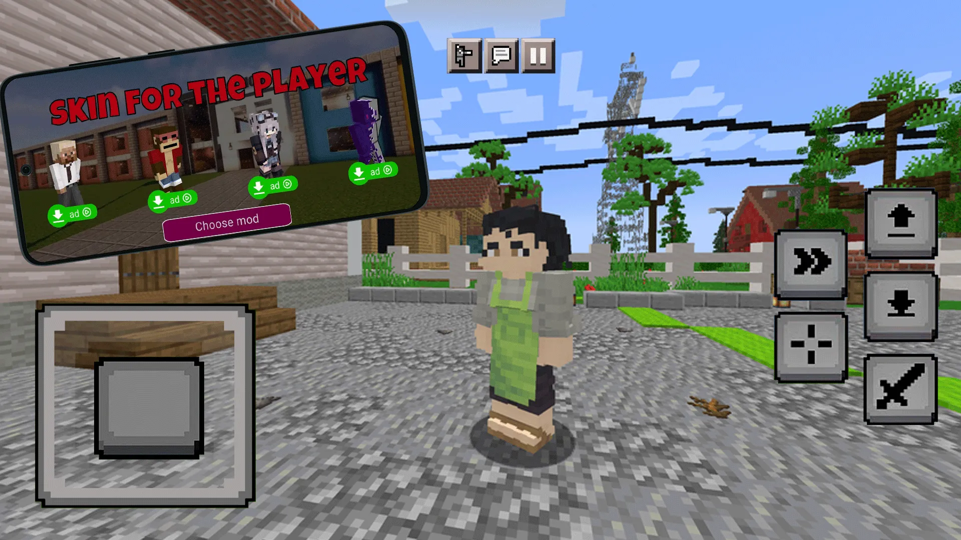 Mod Schoolboy for Minecraft PE | Indus Appstore | Screenshot