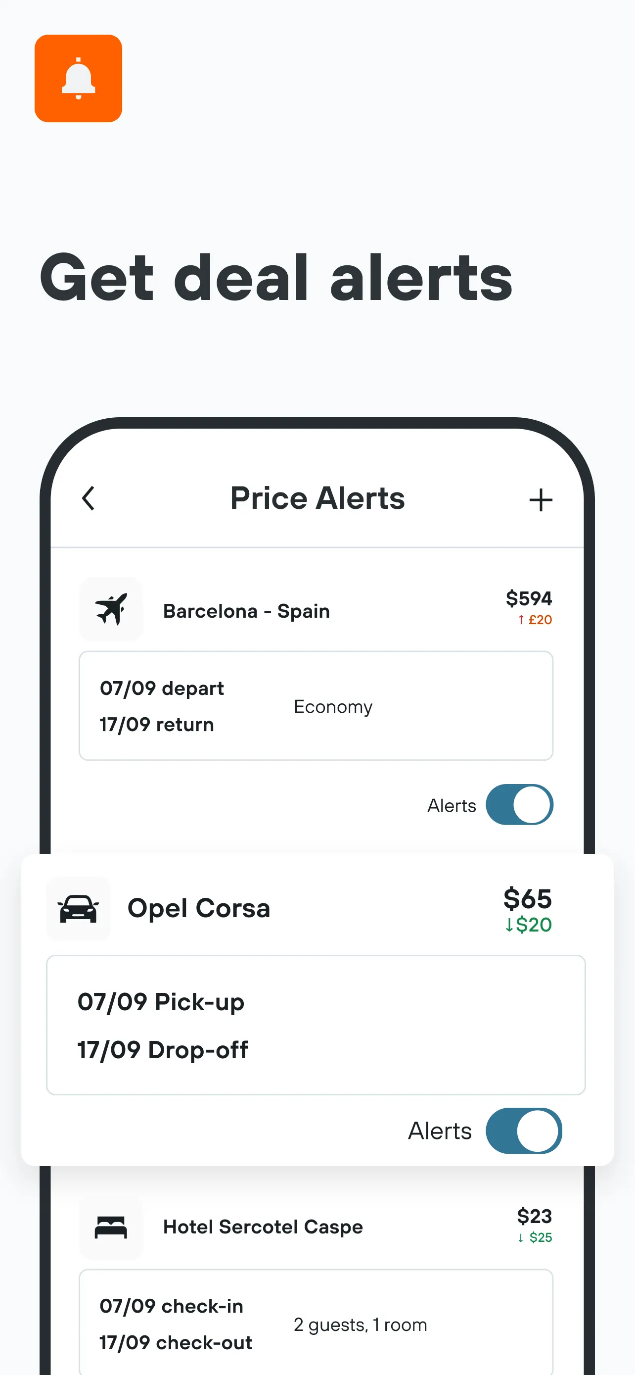 KAYAK: Flights, Hotels & Cars | Indus Appstore | Screenshot