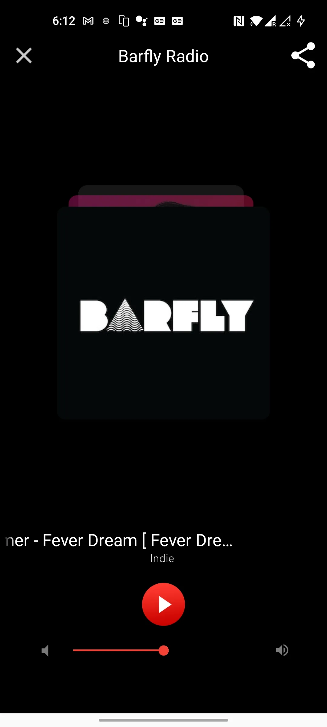 Barfly Radio | Indus Appstore | Screenshot