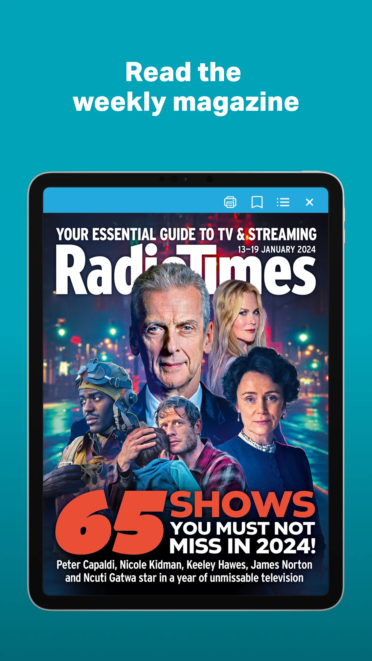 Radio Times Digital Magazine | Indus Appstore | Screenshot