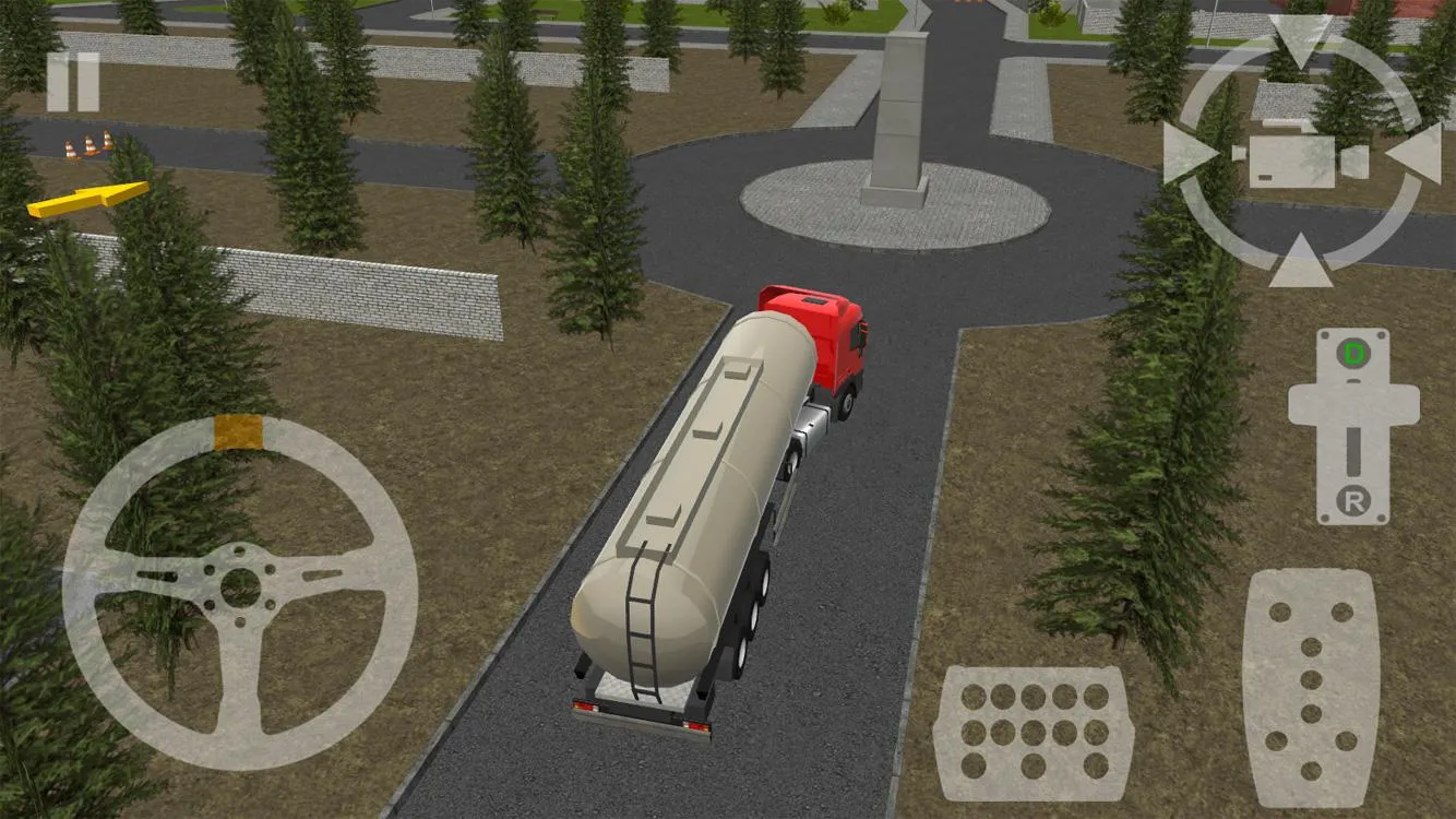 Semi Driver Trailer Parking 3D | Indus Appstore | Screenshot