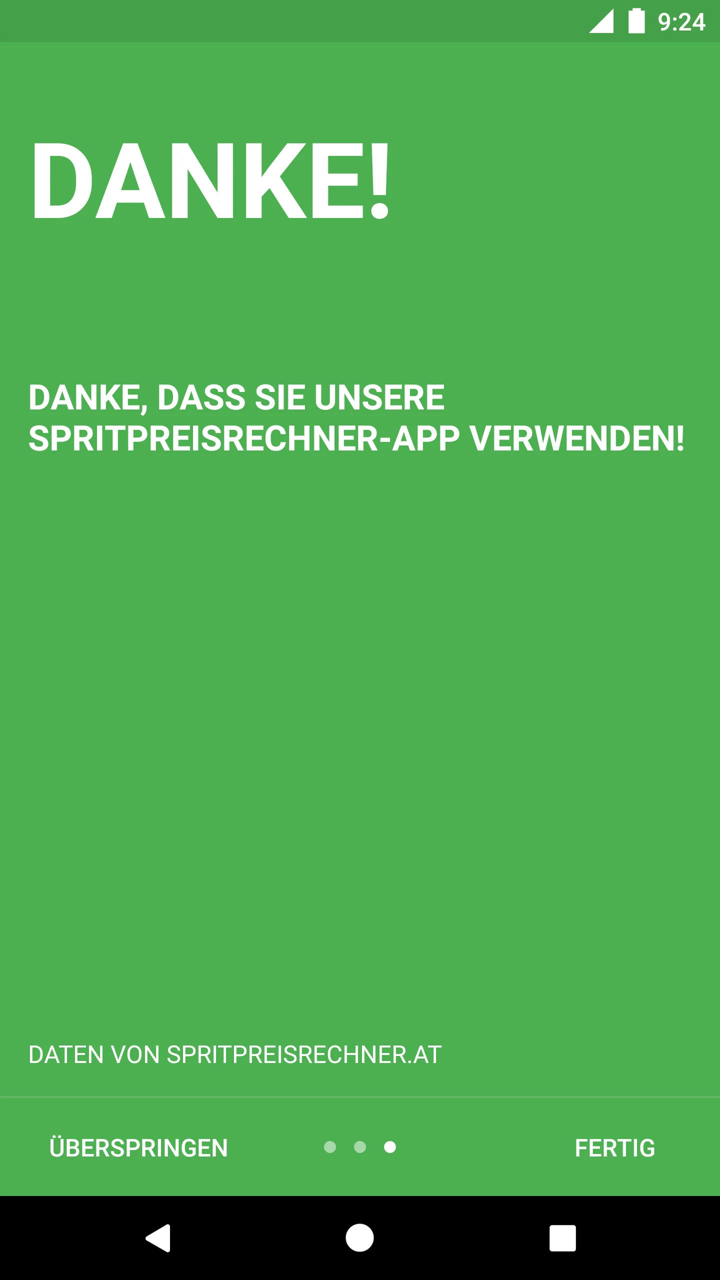 Spritpreisrechner | Indus Appstore | Screenshot