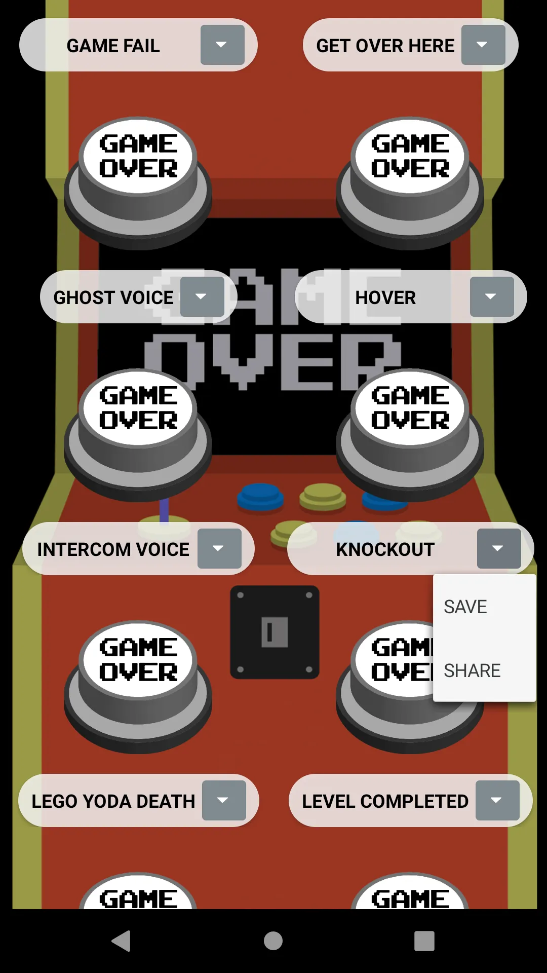 Game Over & Death Sounds | Indus Appstore | Screenshot