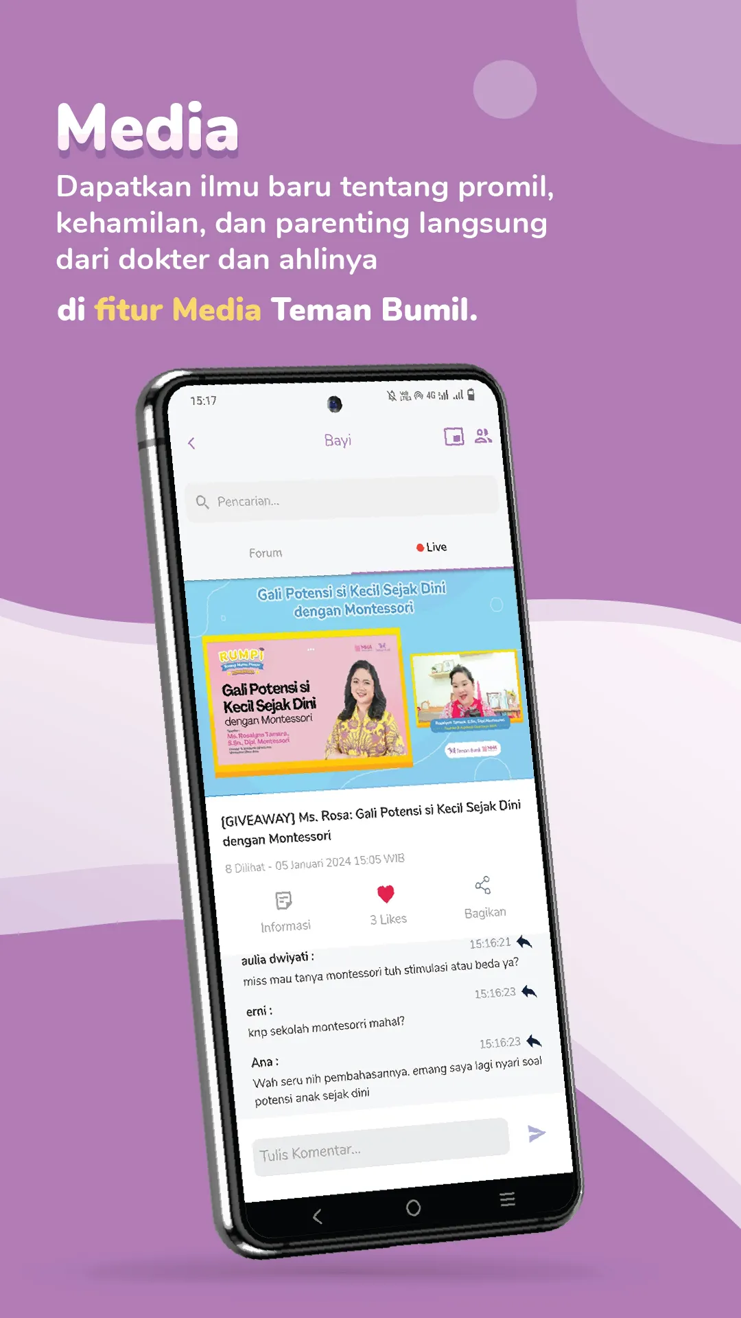 Teman Bumil - Kehamilan & Anak | Indus Appstore | Screenshot