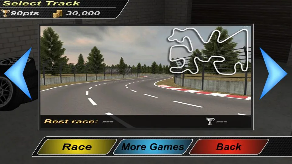 M-acceleration 3D Car Racing | Indus Appstore | Screenshot