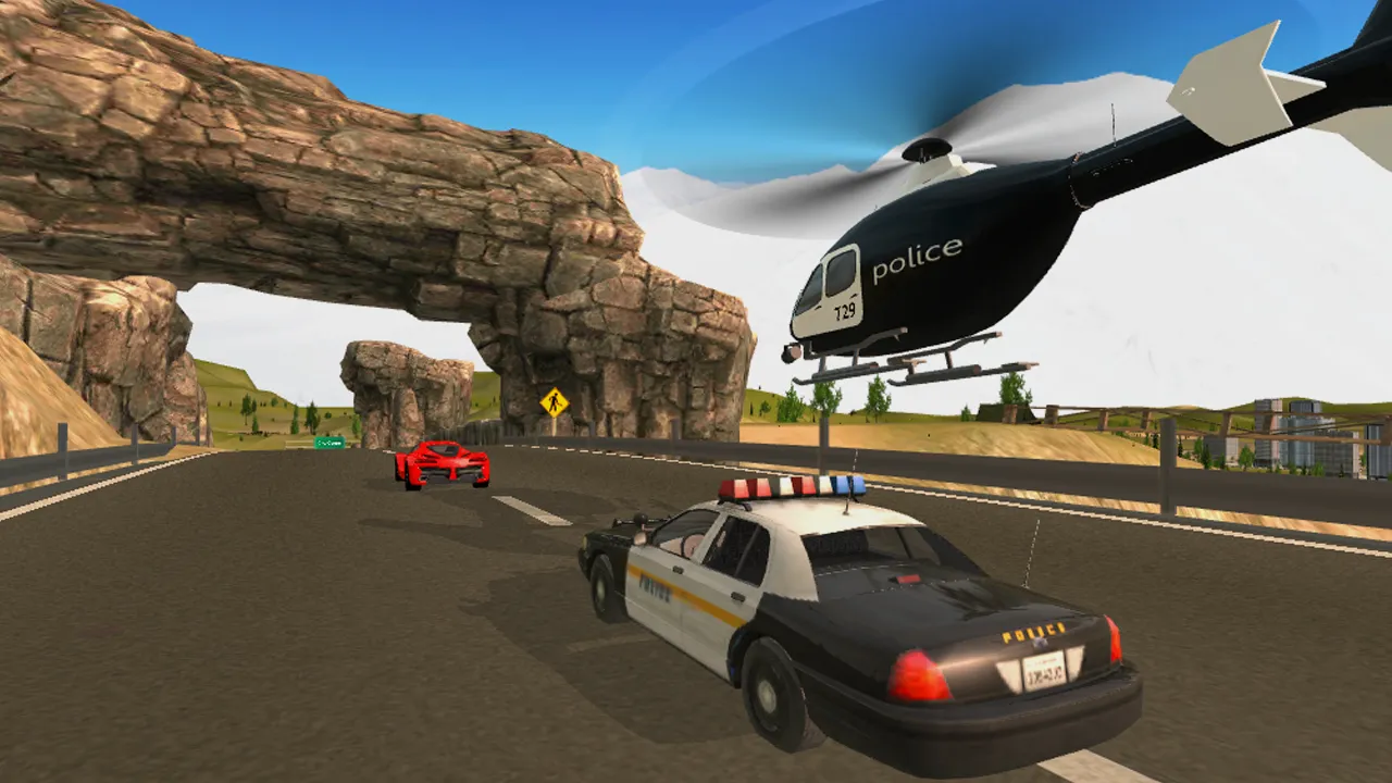 Police Helicopter Flying | Indus Appstore | Screenshot