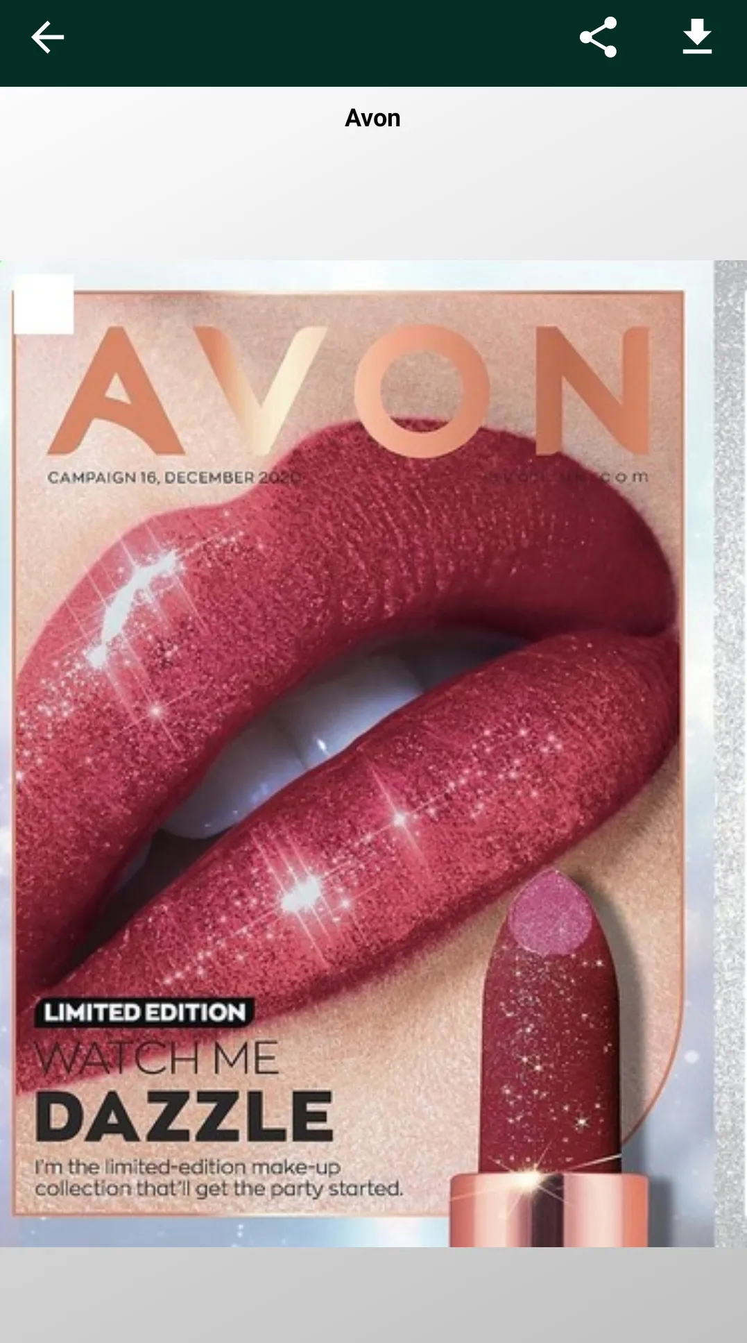 Avon UK Catalog Brochure | Indus Appstore | Screenshot